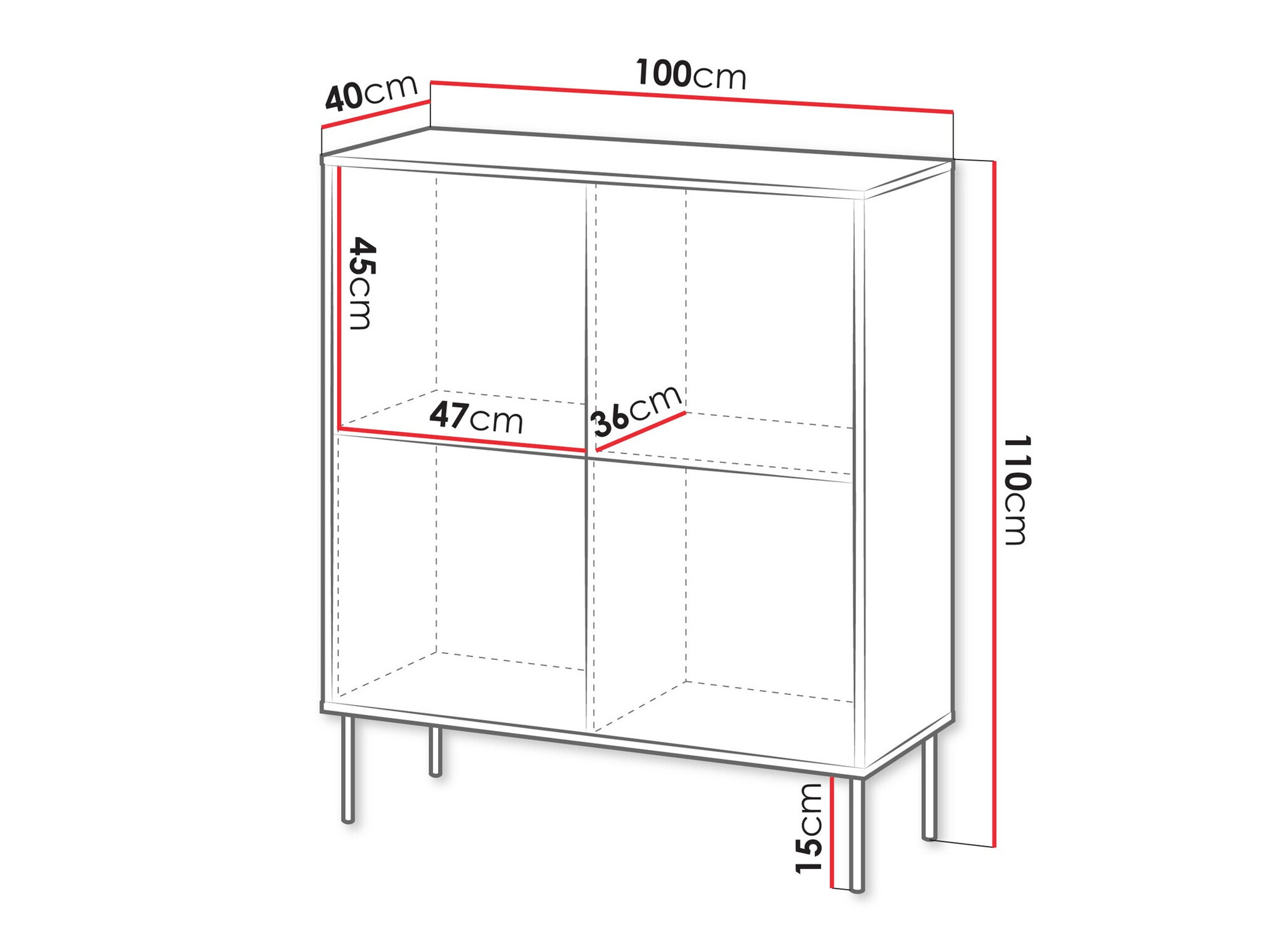 Skapis Tolete 101 (Bēšs)
