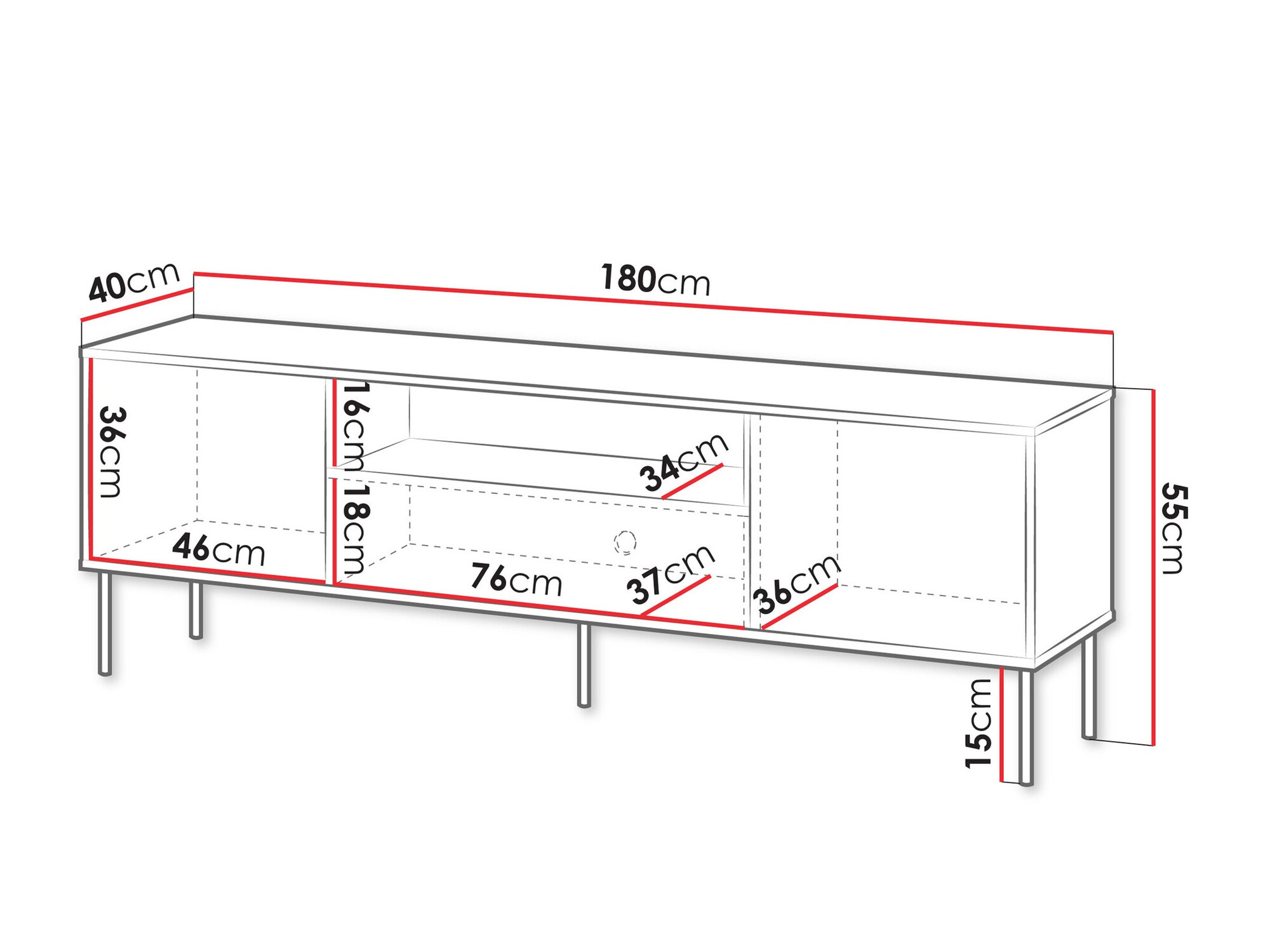 TV galds Tolete 105 (Bēšs)
