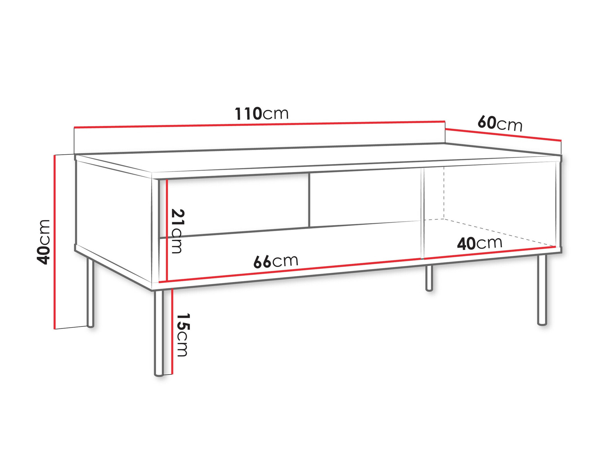 Журнальный столик Tolete 103 (Бежевый)
