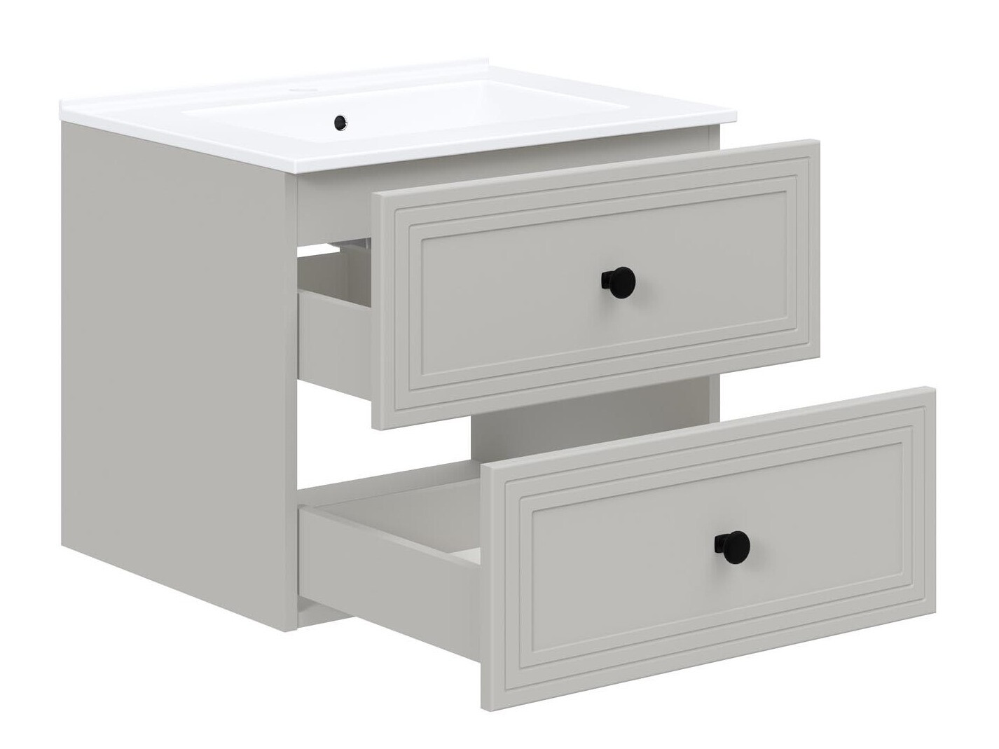 Подвесной шкаф для ванной комнаты под раковину Fiovele 103 (Кашемир)