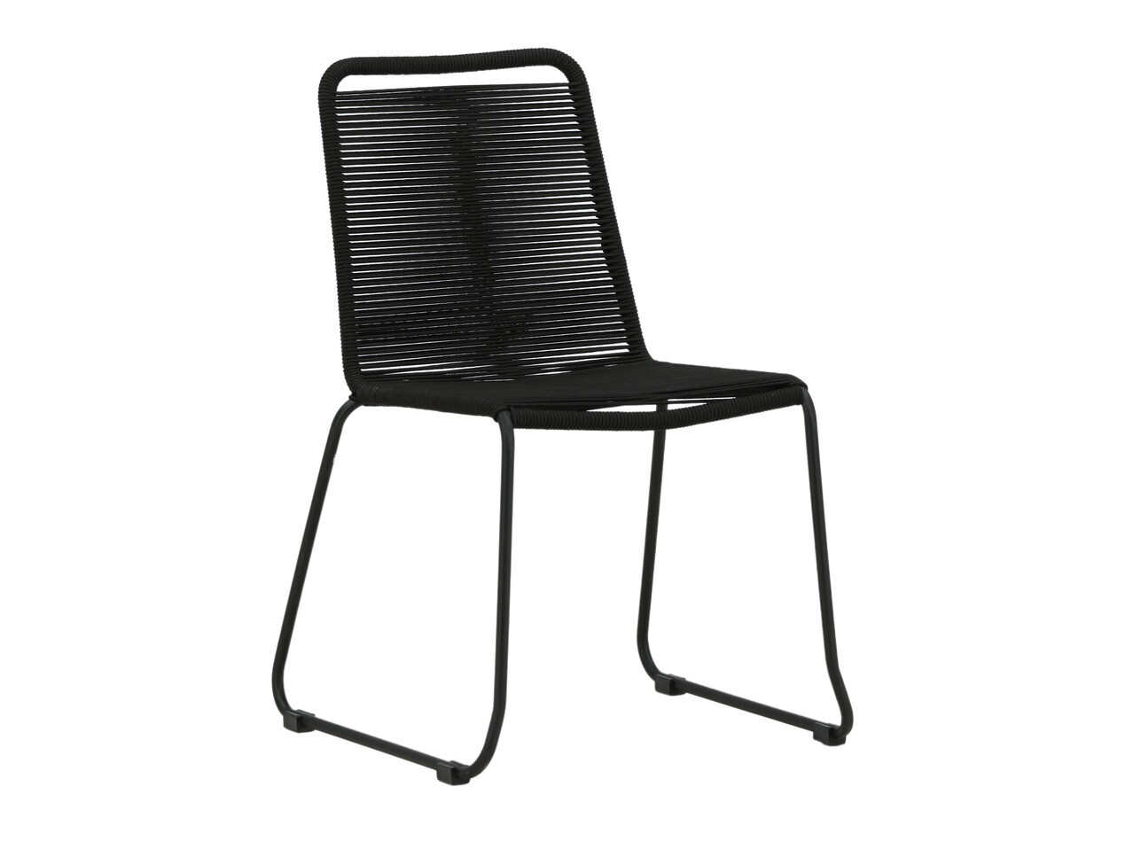 Galds un krēslu komplekts Dallas 4630 (Melns)