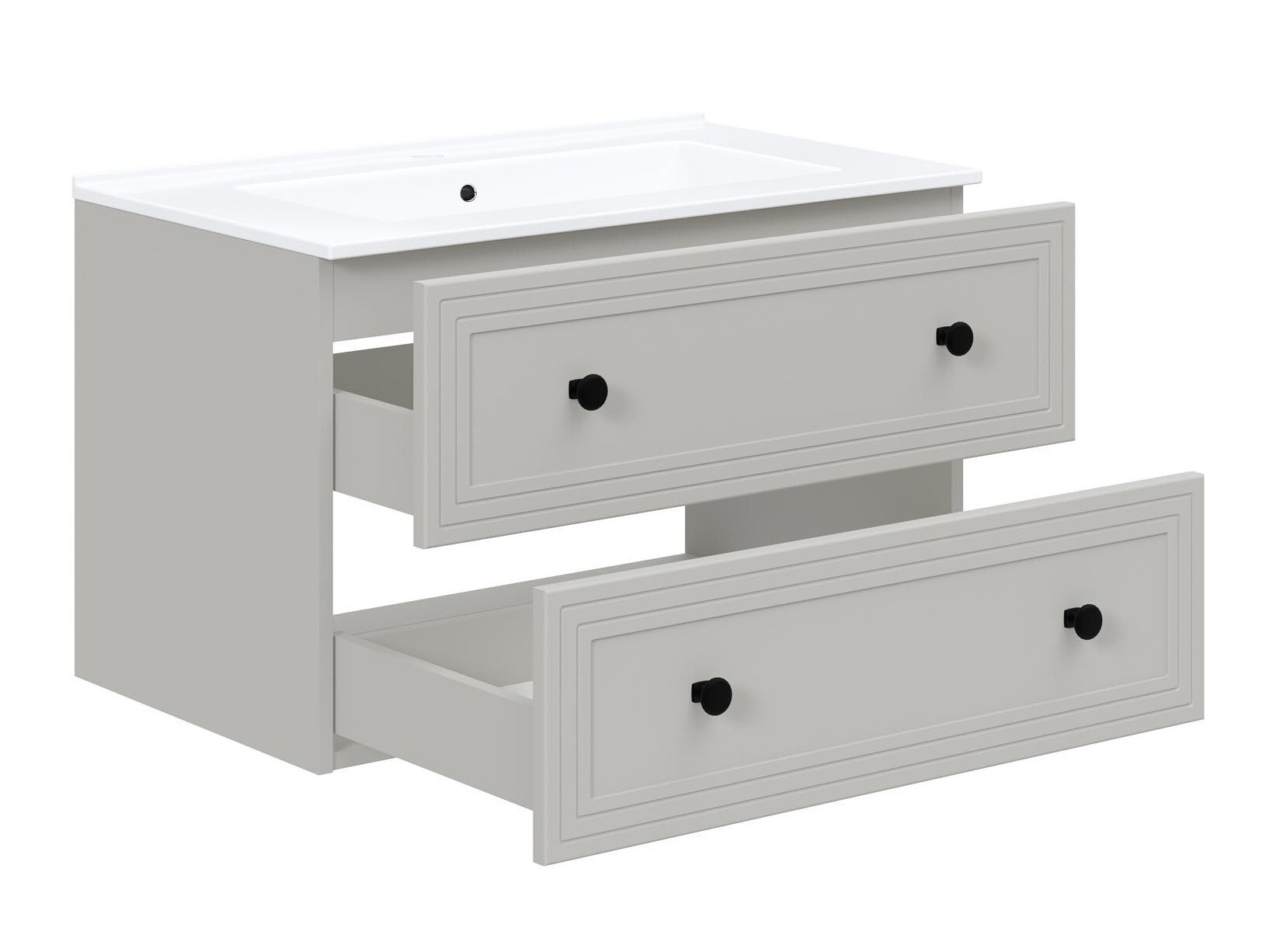 Подвесной шкаф для ванной комнаты под раковину Fiovele 104 (Кашемир)