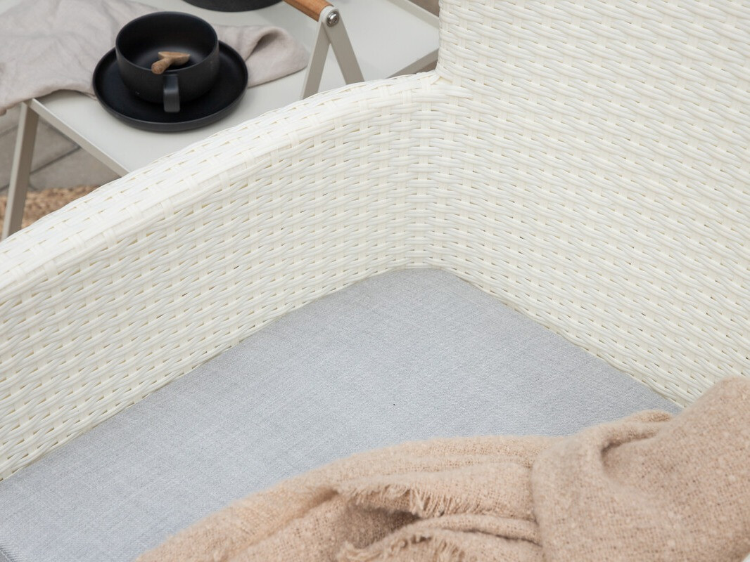 Садовый стул Dallas 4636 (Белый + Серый)