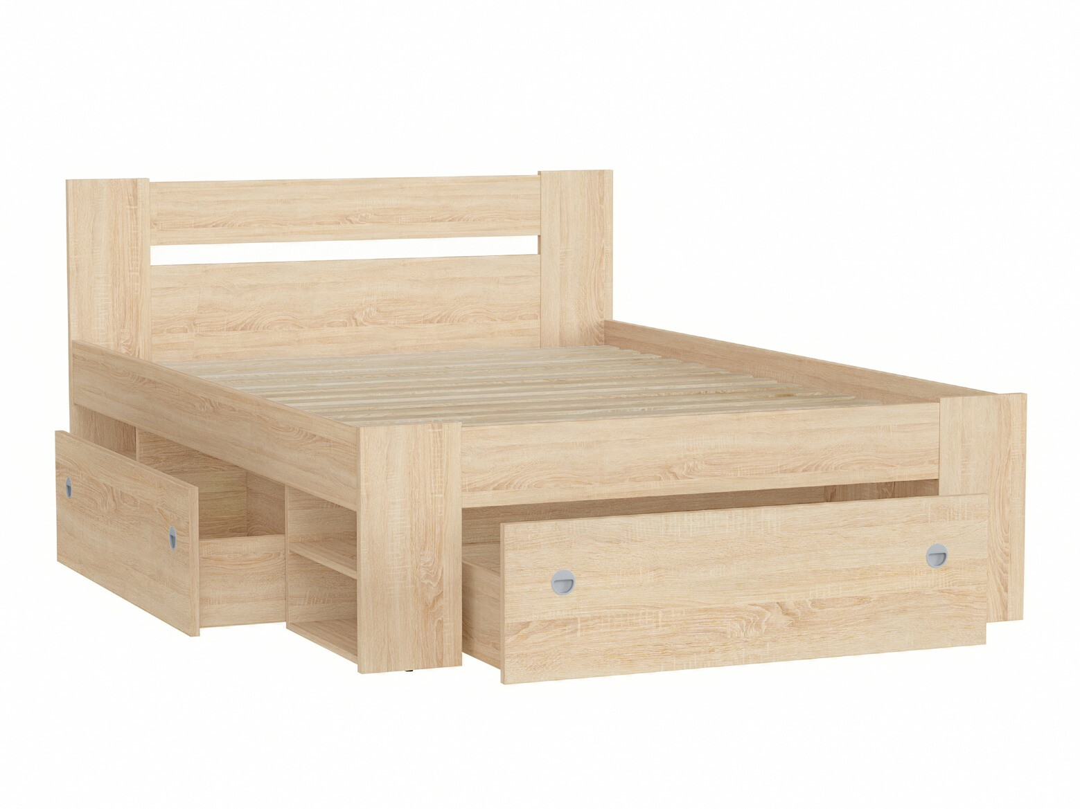 Кровать Novsore 130 (Сонома Дуб)