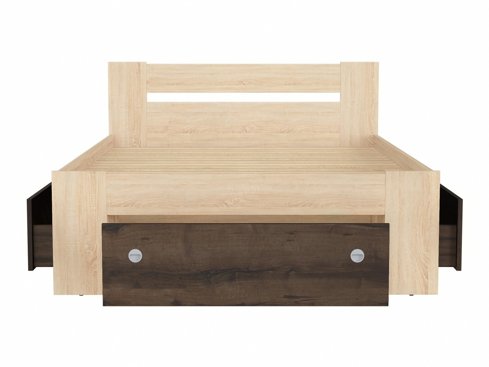 Кровать Novsore 130 (Сонома Дуб)