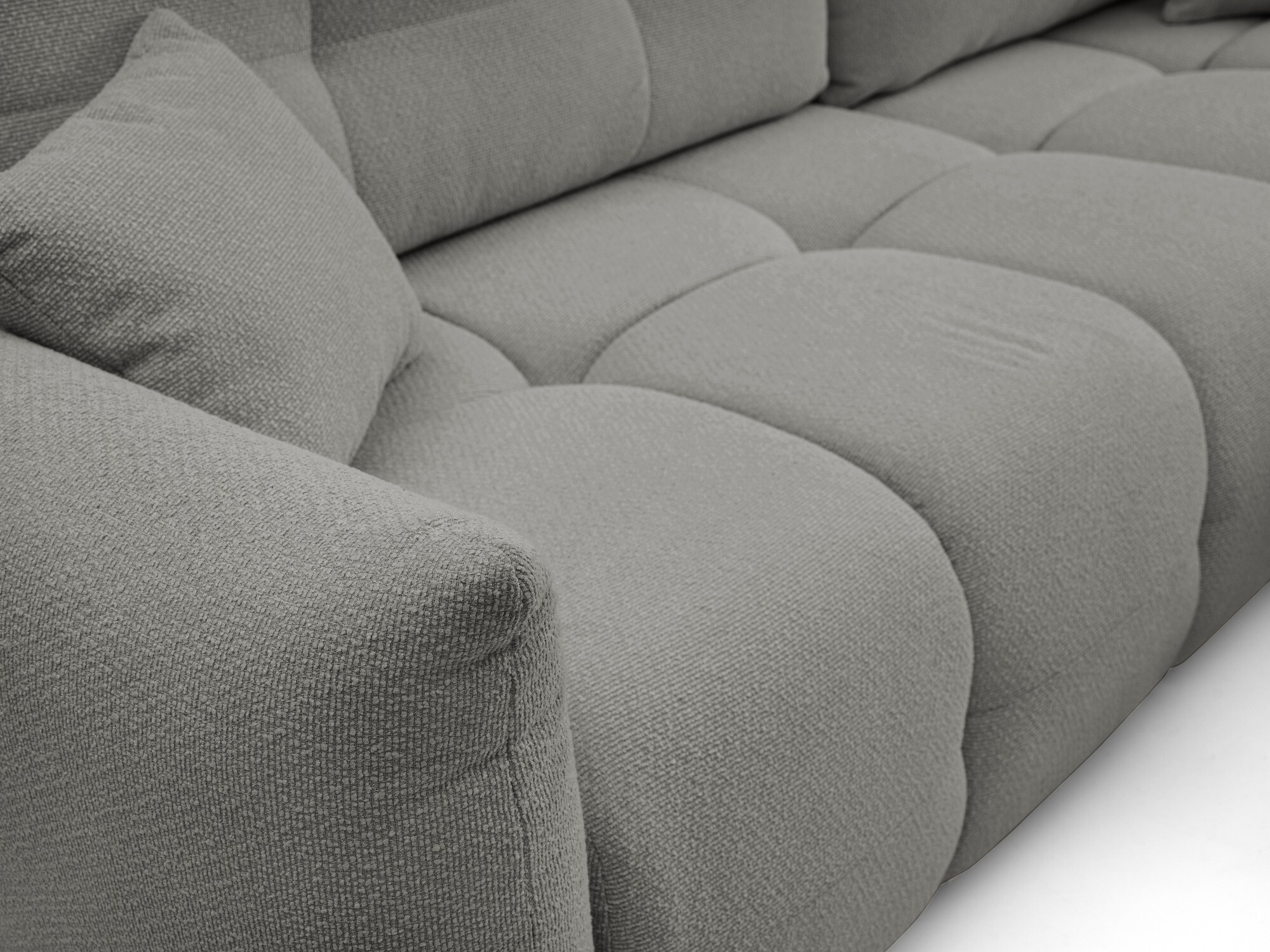 Stūra dīvāns Kingston 146 (Navrdic Mouse)