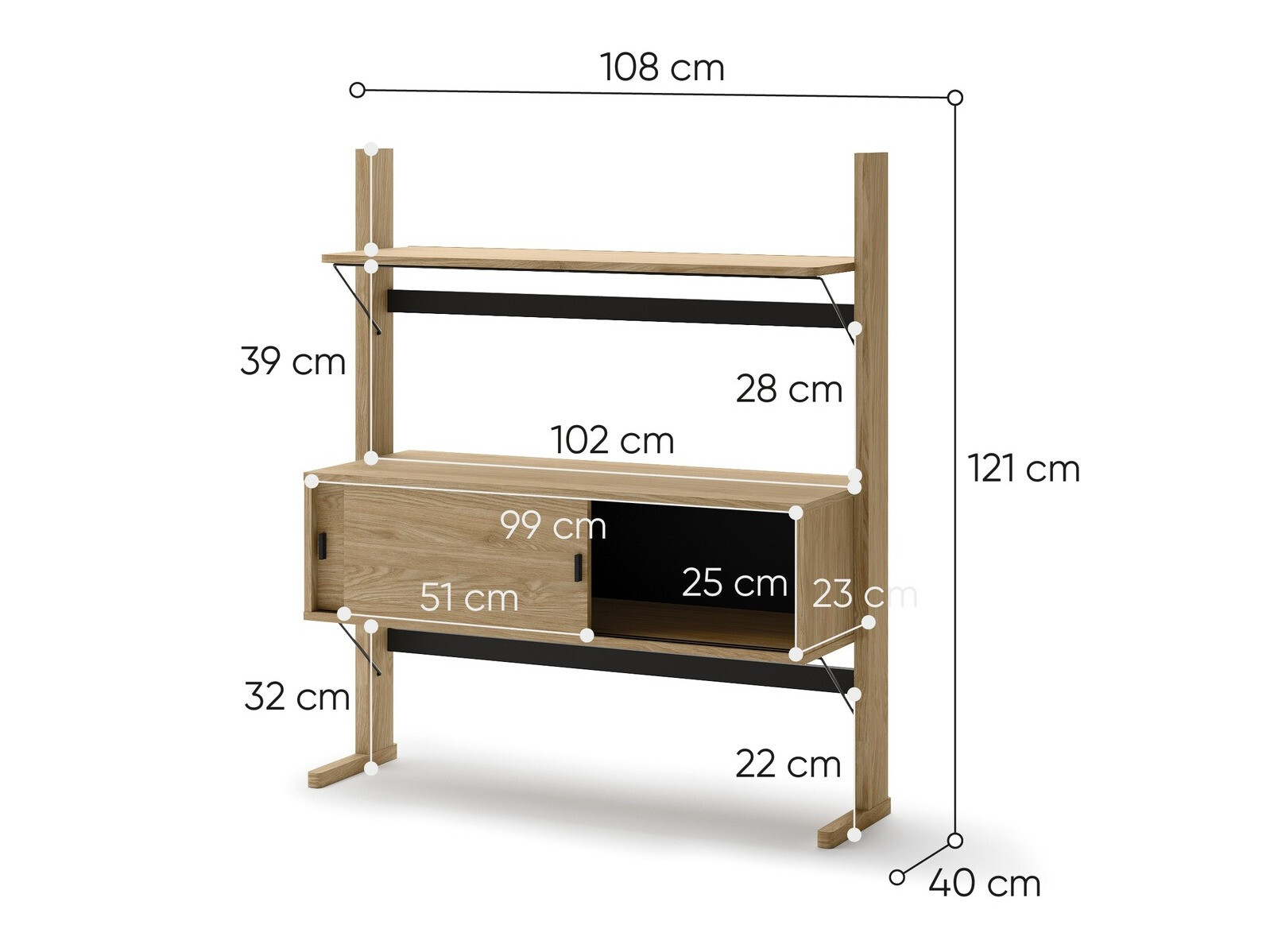 Стеллаж Feleliu 102