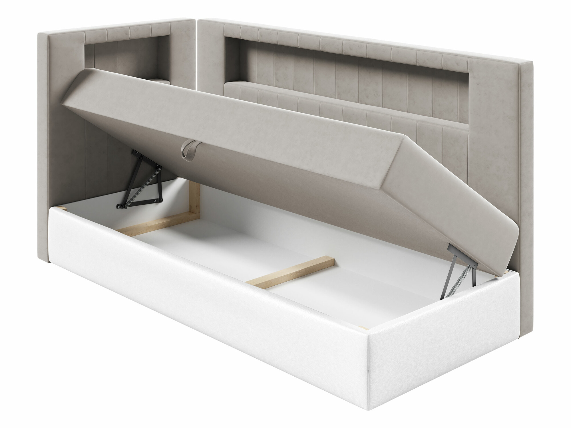 Континентальная кровать Baltimore 172 (Soft 017 + Fresh 11)