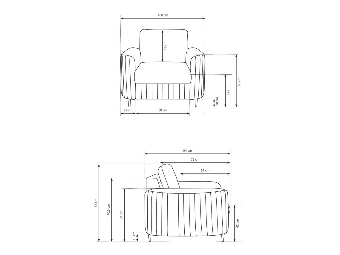Krēsls Kingston 160