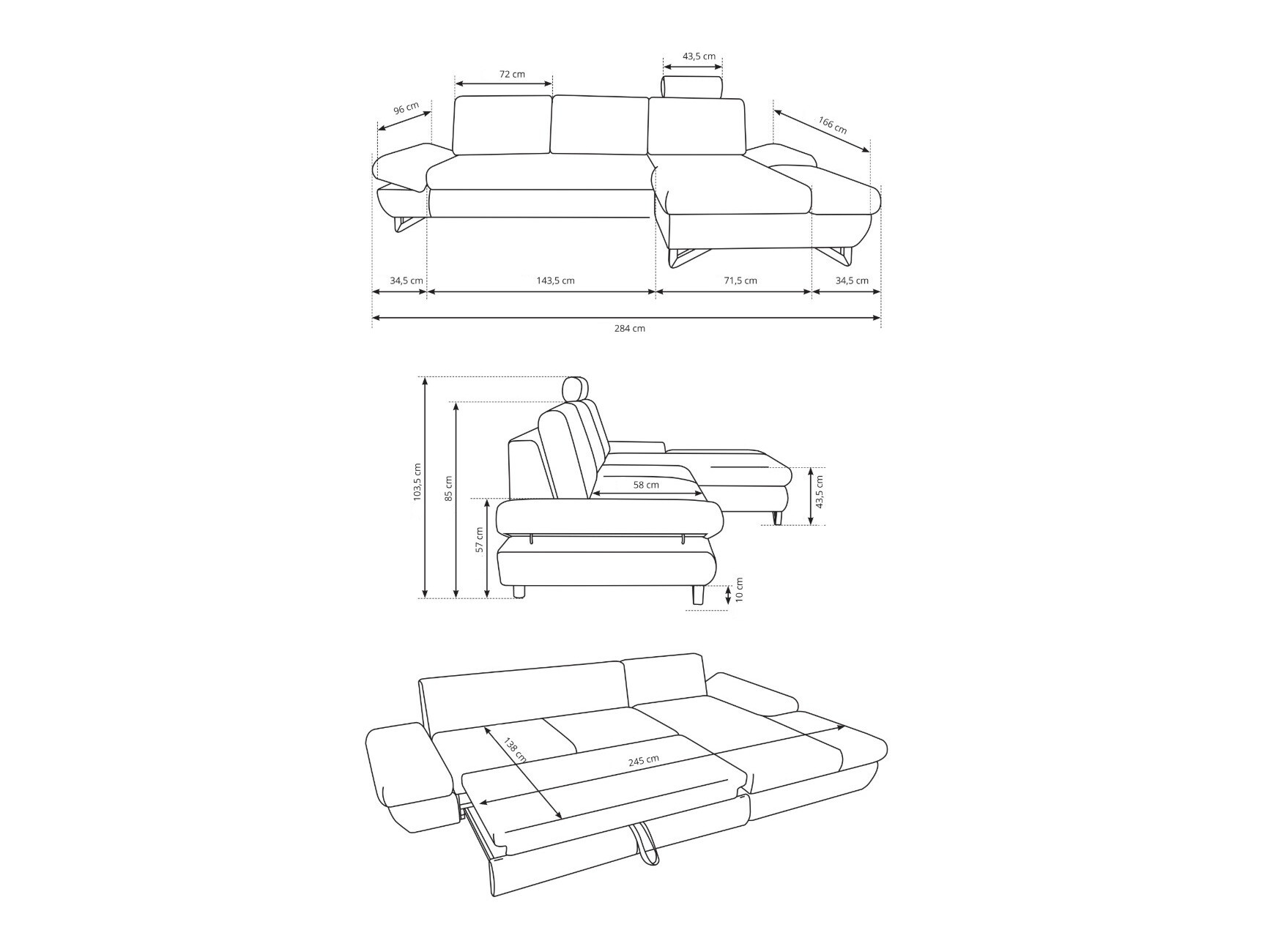 Угловой диван Kingston 161 (Avra 14)