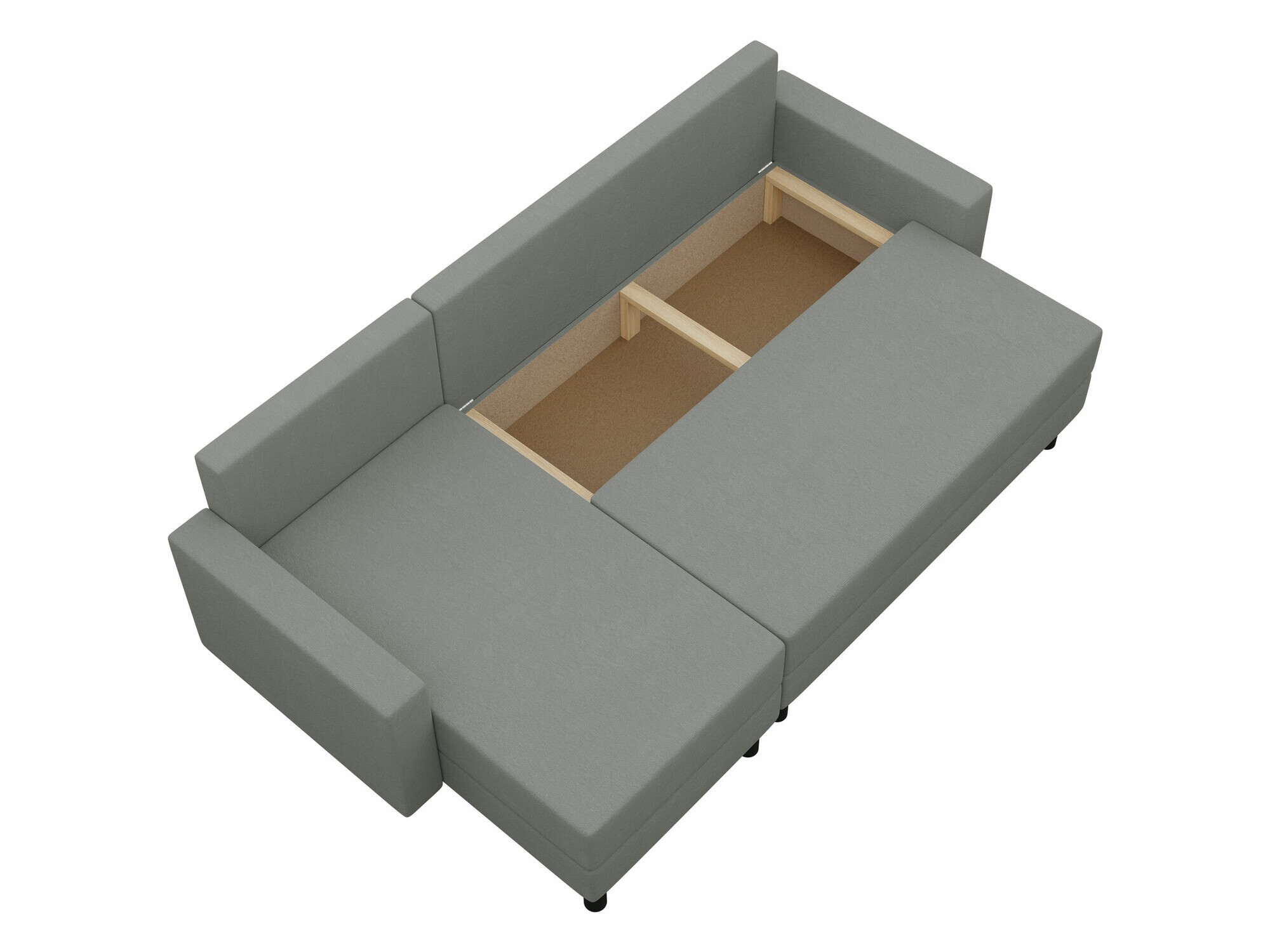 Stūra dīvāns Delaware 100 (Alova 04 + Alova 10)