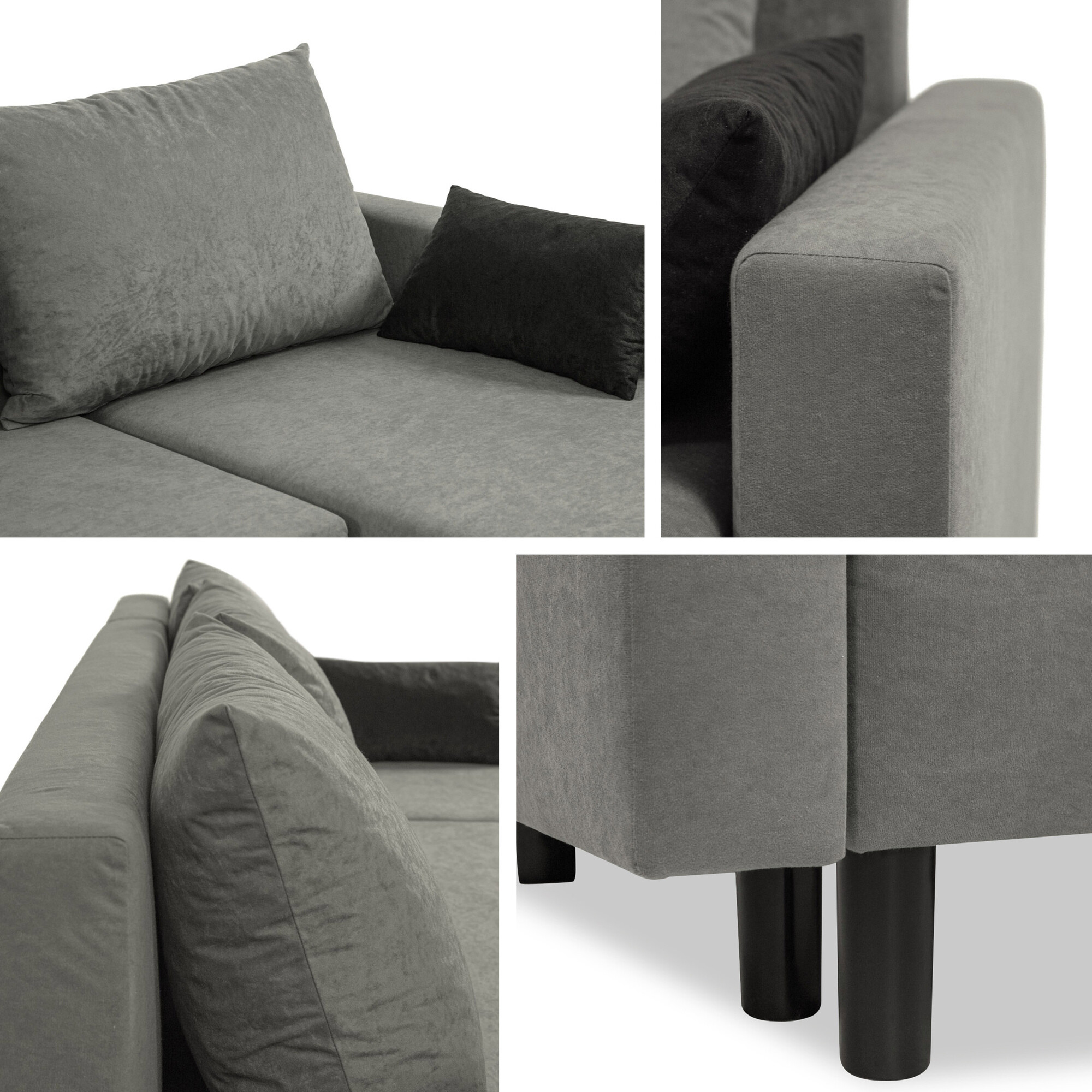 Угловой диван Delaware 100 (Alova 04 + Alova 10)