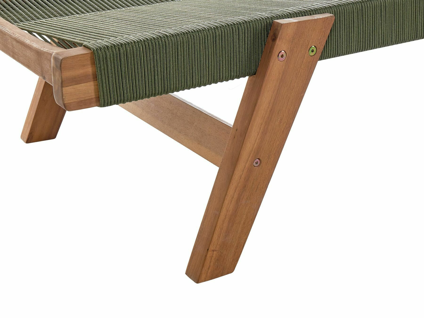 Садовый лежак Bensevu 101 (Акация + Зелёный)