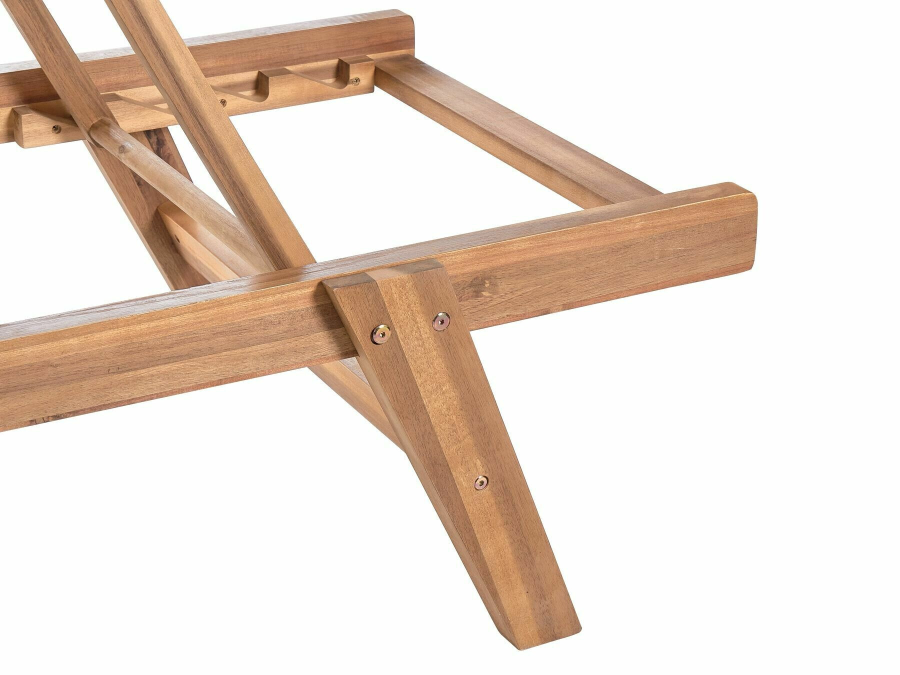 Садовый лежак Bensevu 101 (Акация + Зелёный)