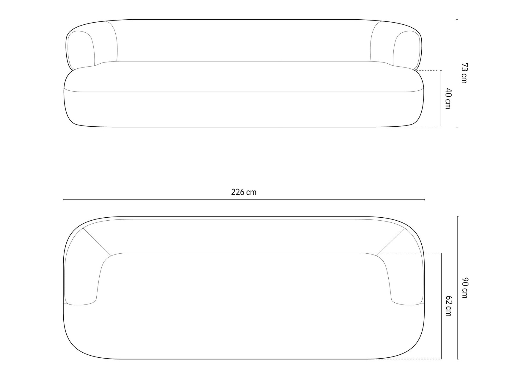 Диван Beckley 144 (Ascot Toffee)