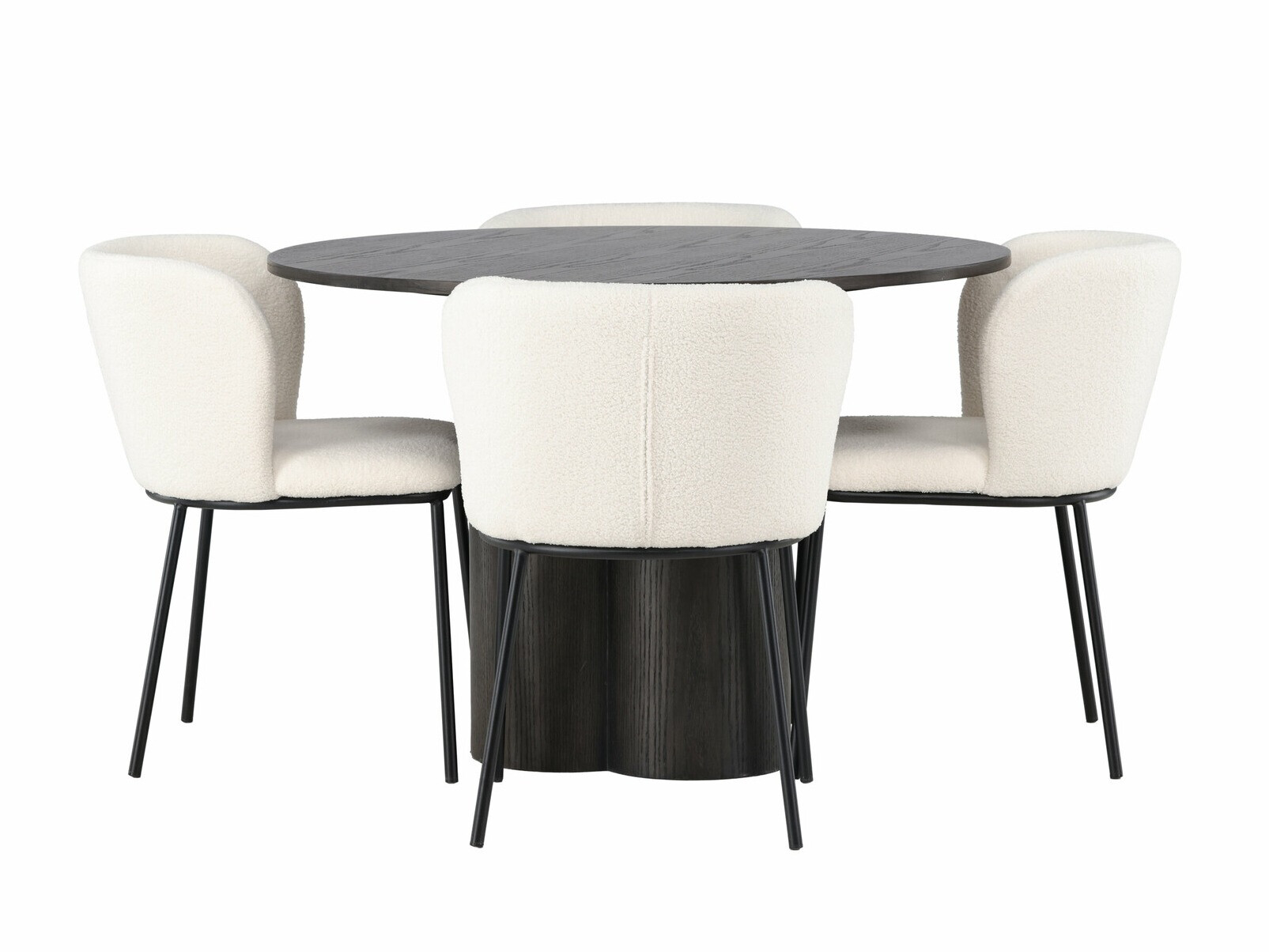 Ēdamistabas komplekts Dallas 4356 (Tumšs riekstkoks)