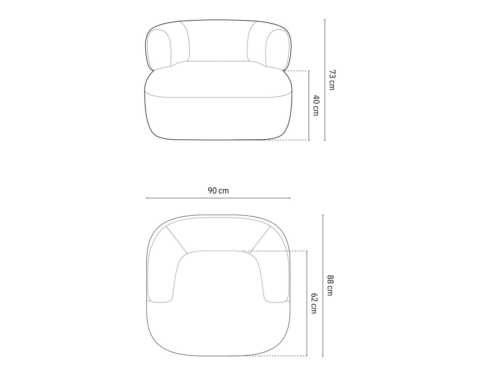 Krēsls Beckley 117 (Ascot Nata)