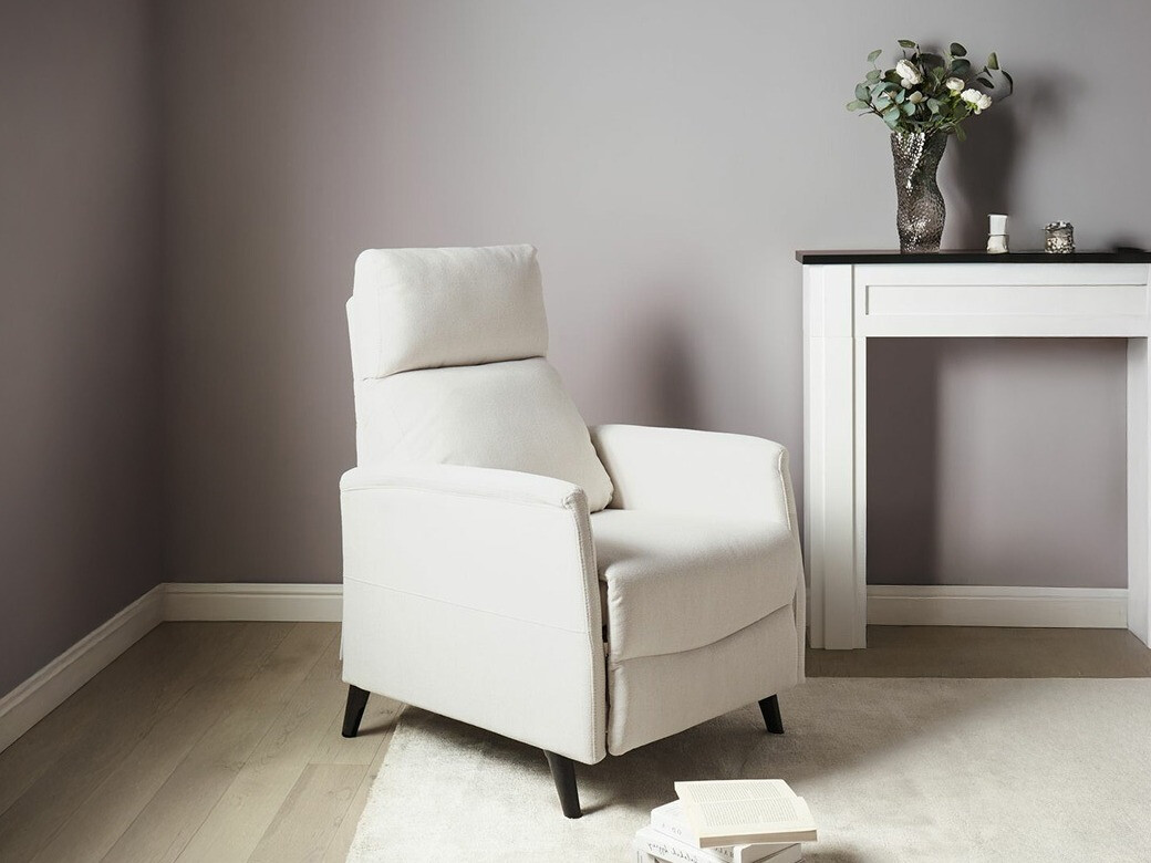 Krēsls reglainer Berwyn 2462 (Balts)