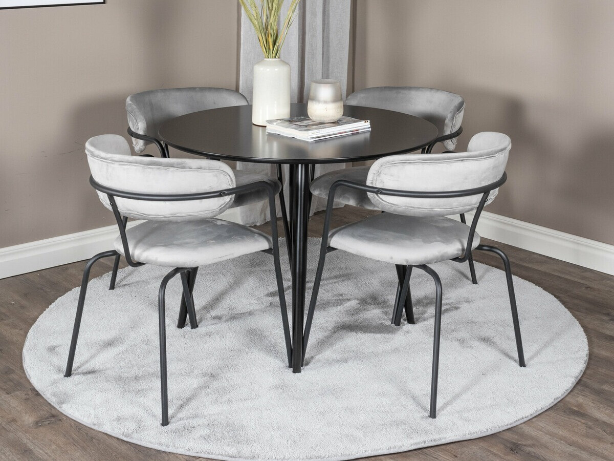 Обеденный гарнитур Dallas 4687 (Серый)