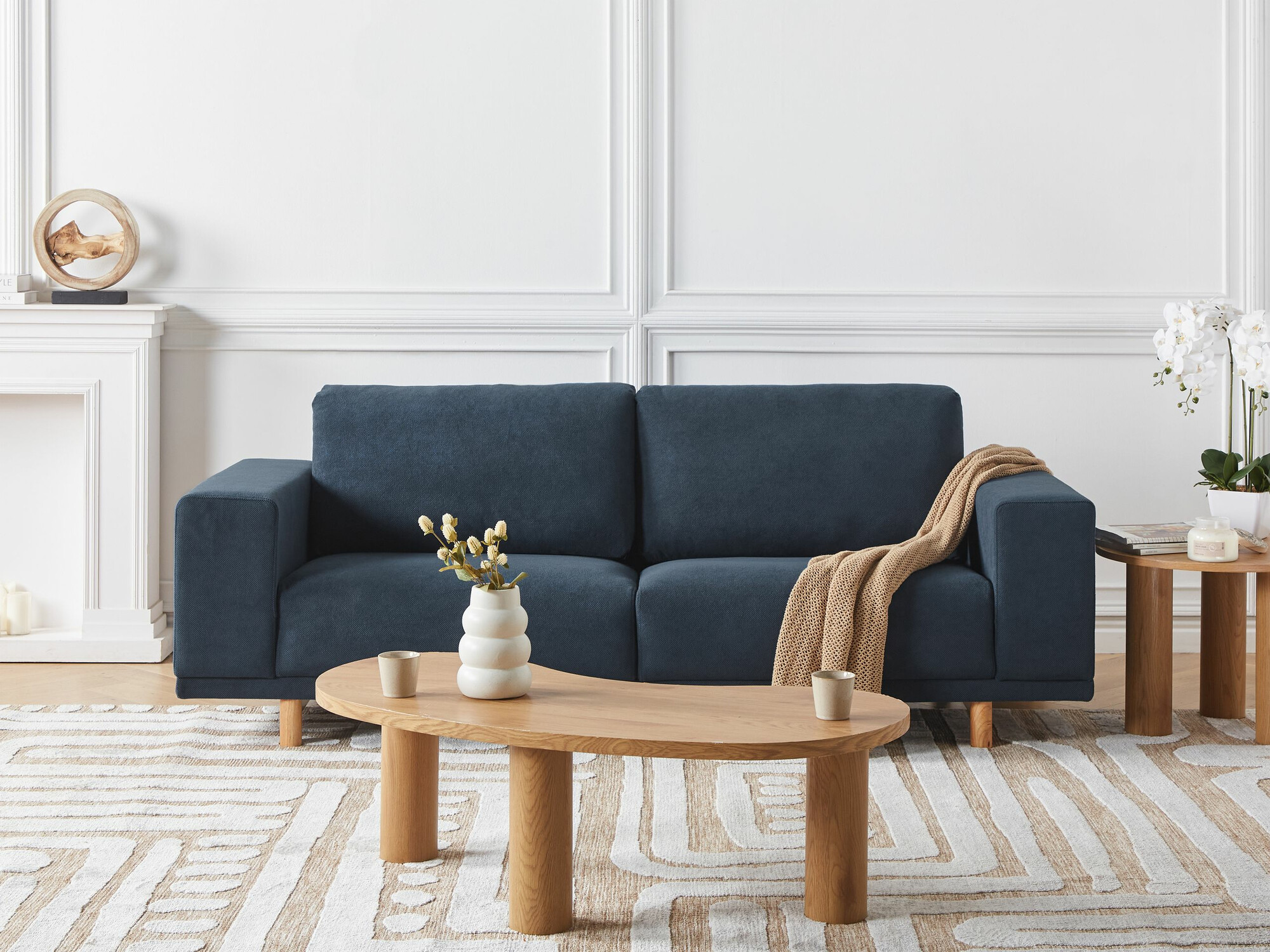 Dīvāns Berwyn 697 (Zils)