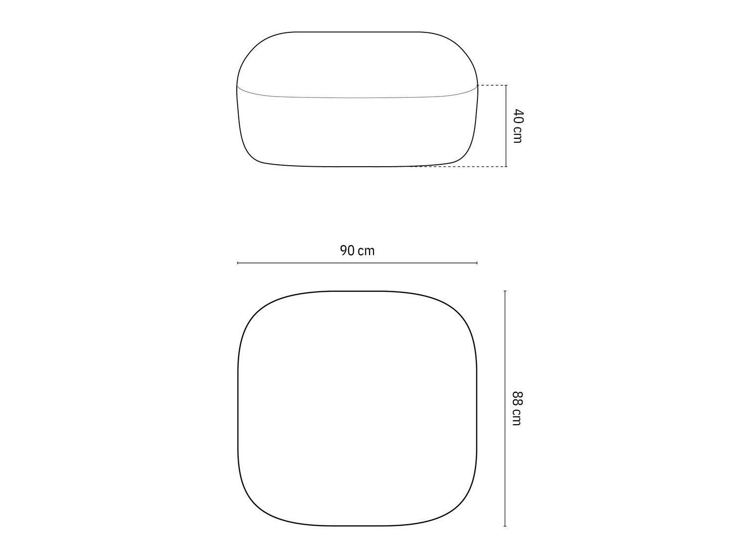 Пуф Beckley 145 (Ascot Toffee)