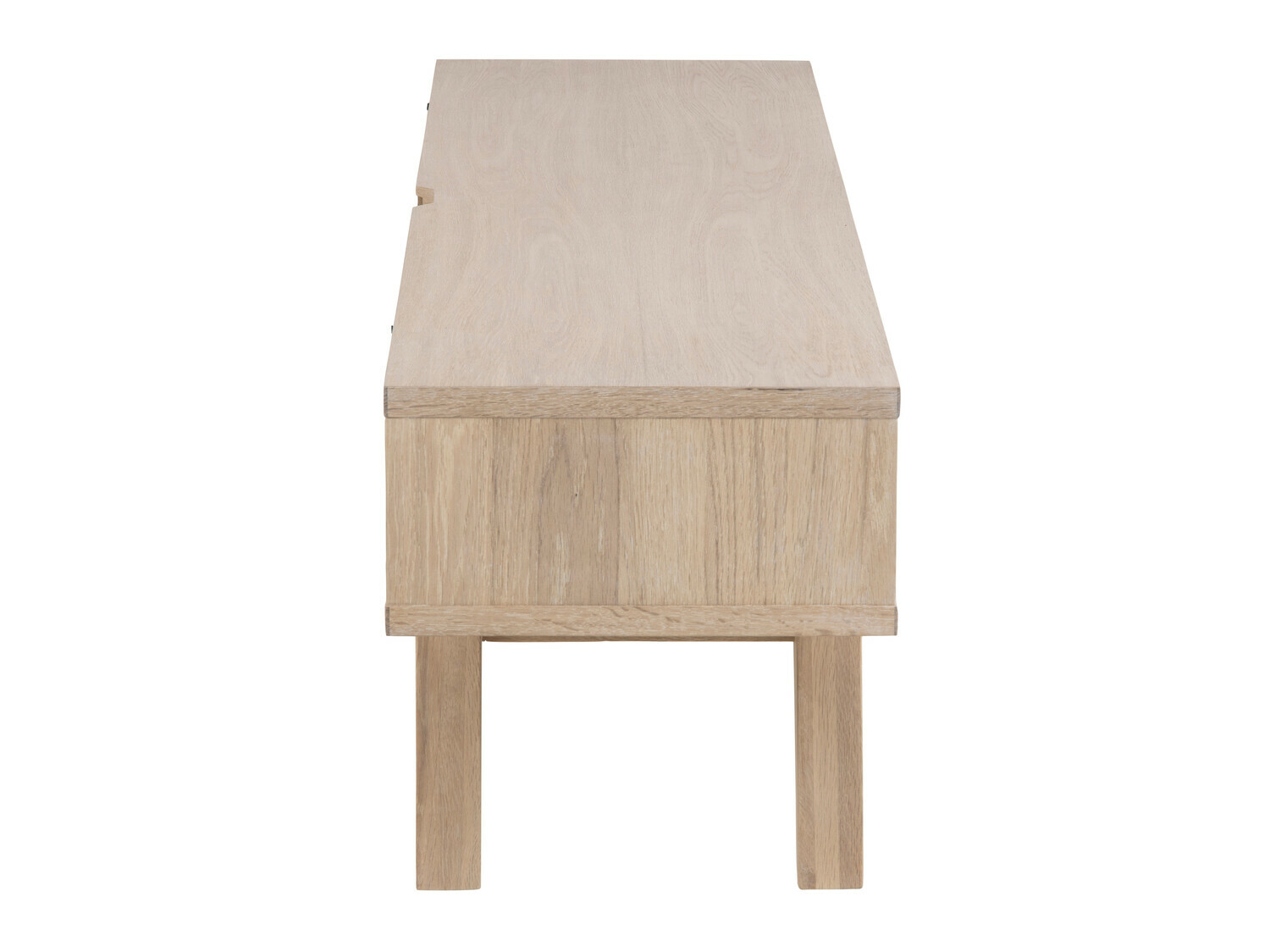 TV galds Norsica Albene 110 (Balināts ozols)