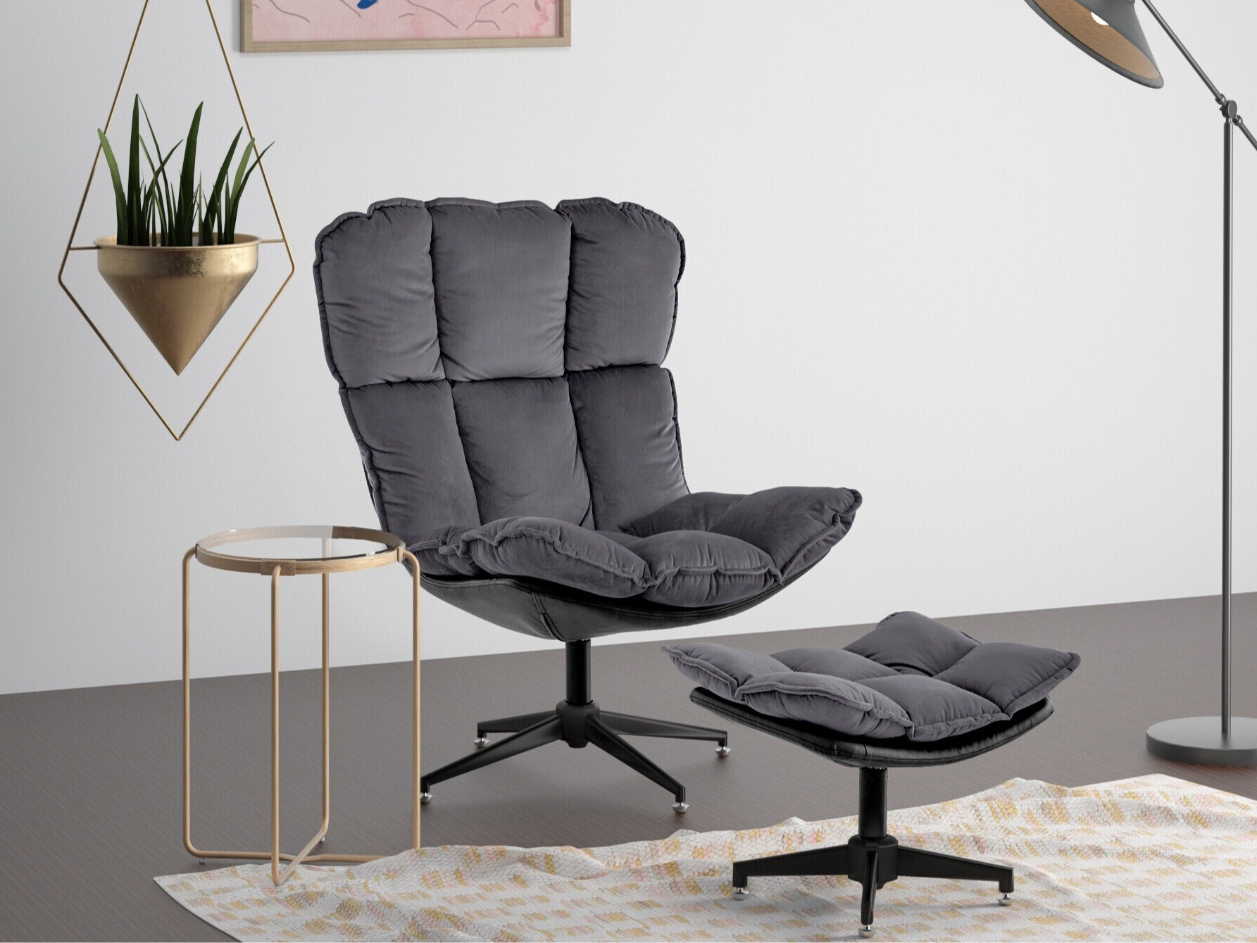 Кресло Denton 1410 (Антрацит)