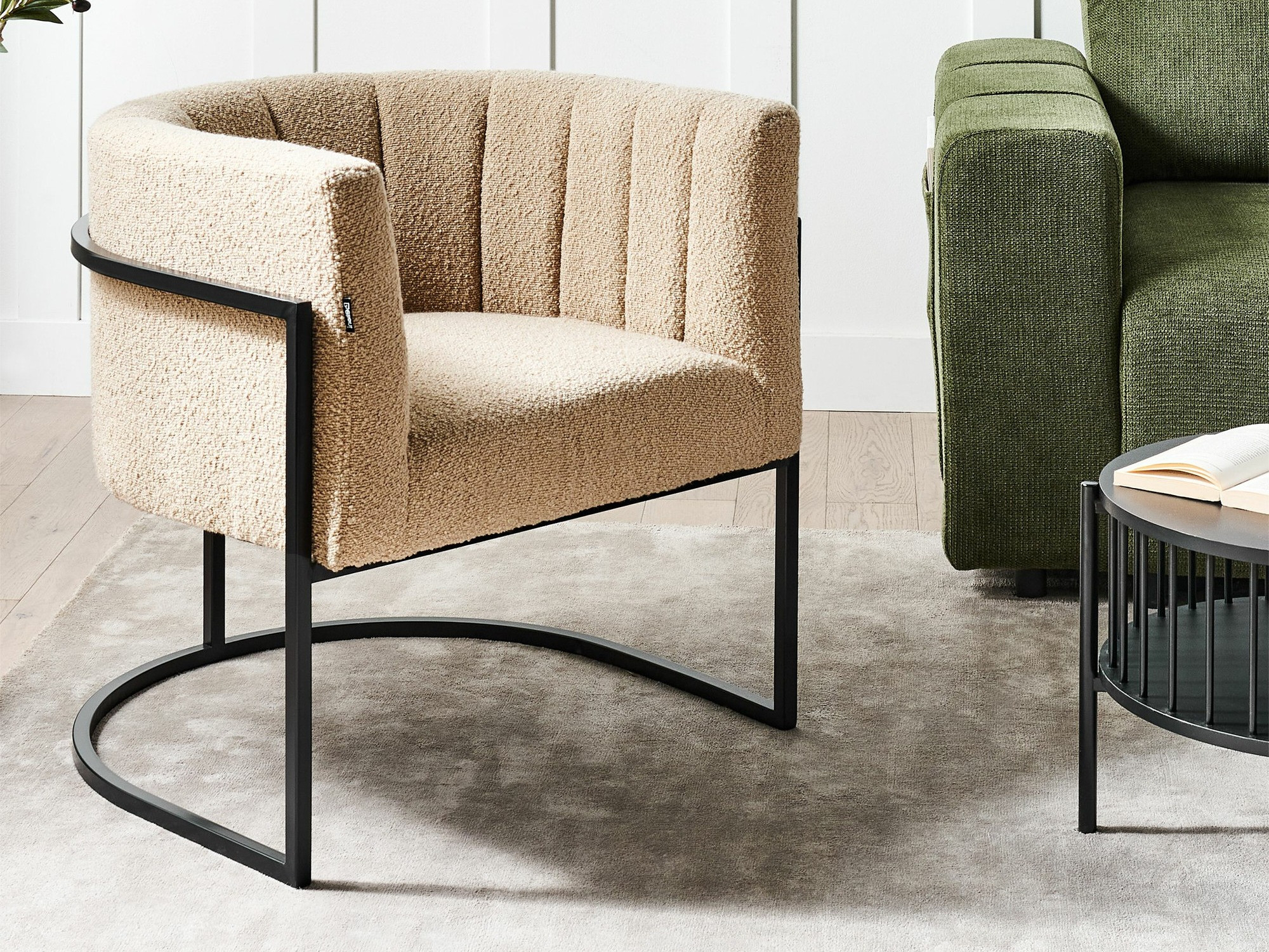 Krēsls Berwyn 1141 (Bēšs + Melns)