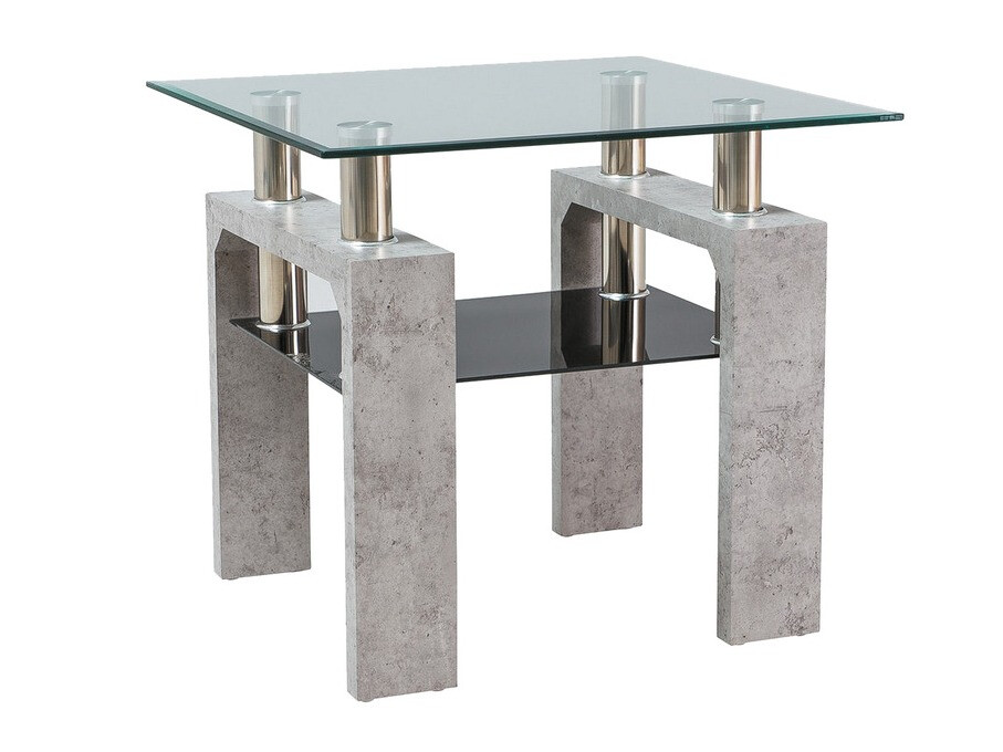 Žurnālu galdiņš Detroit 672 (Betons)