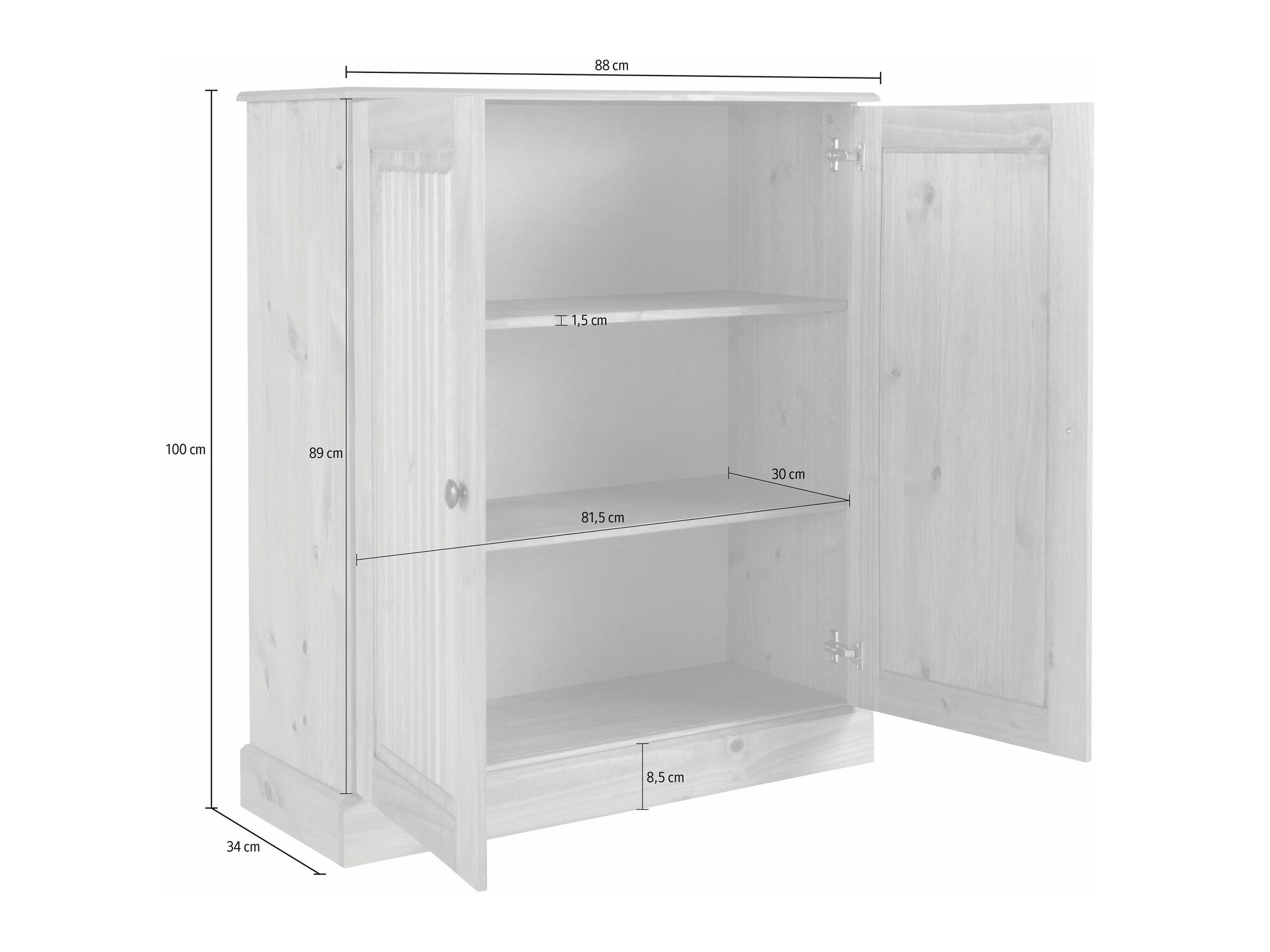 Skapis Caltola 109 (Priede)