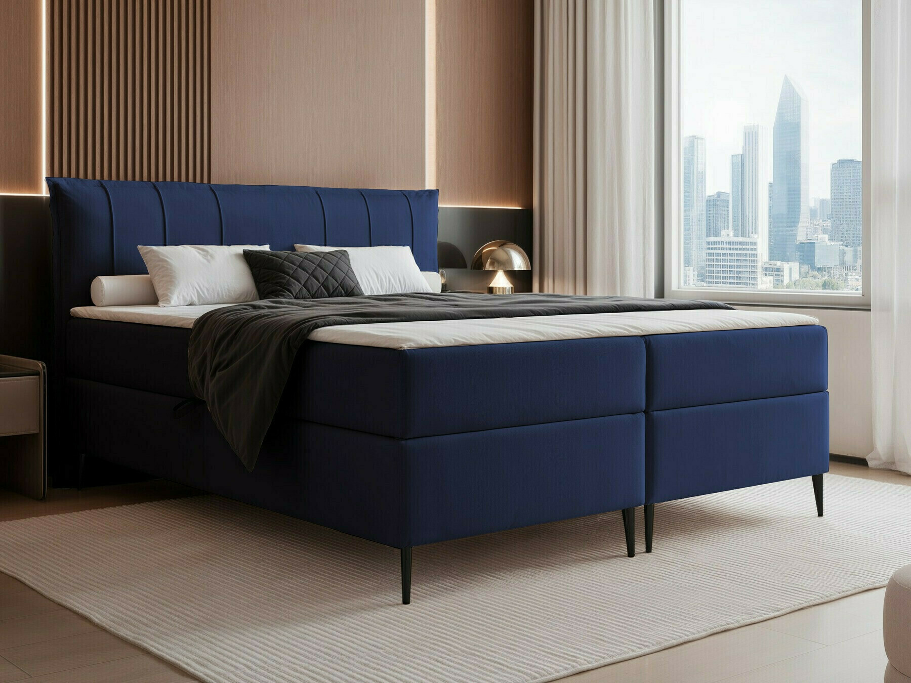 Kontinentālā gulta Martinez 105 (Magic Velvet 2216)