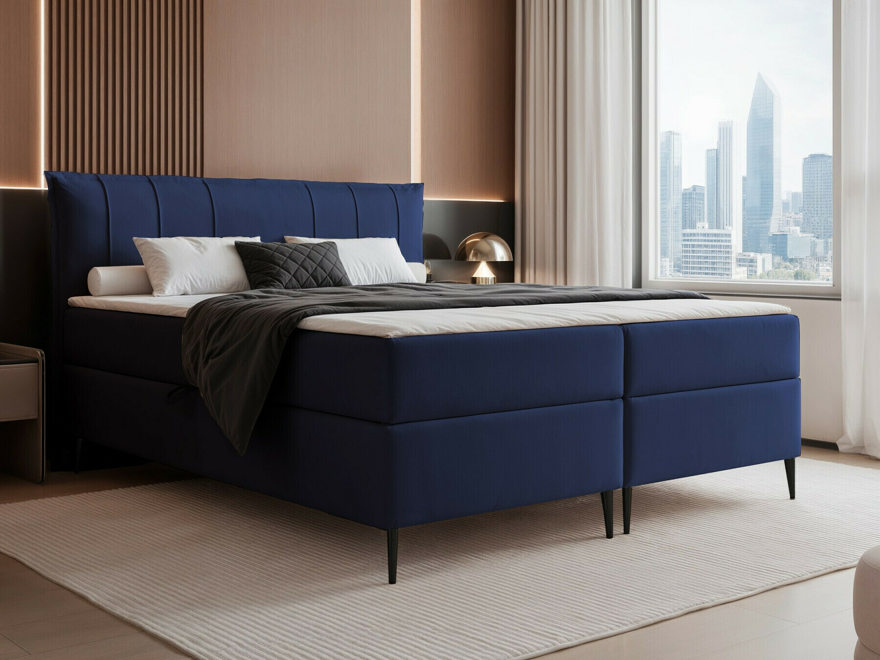 Континентальная кровать Martinez 105 (Magic Velvet 2216)