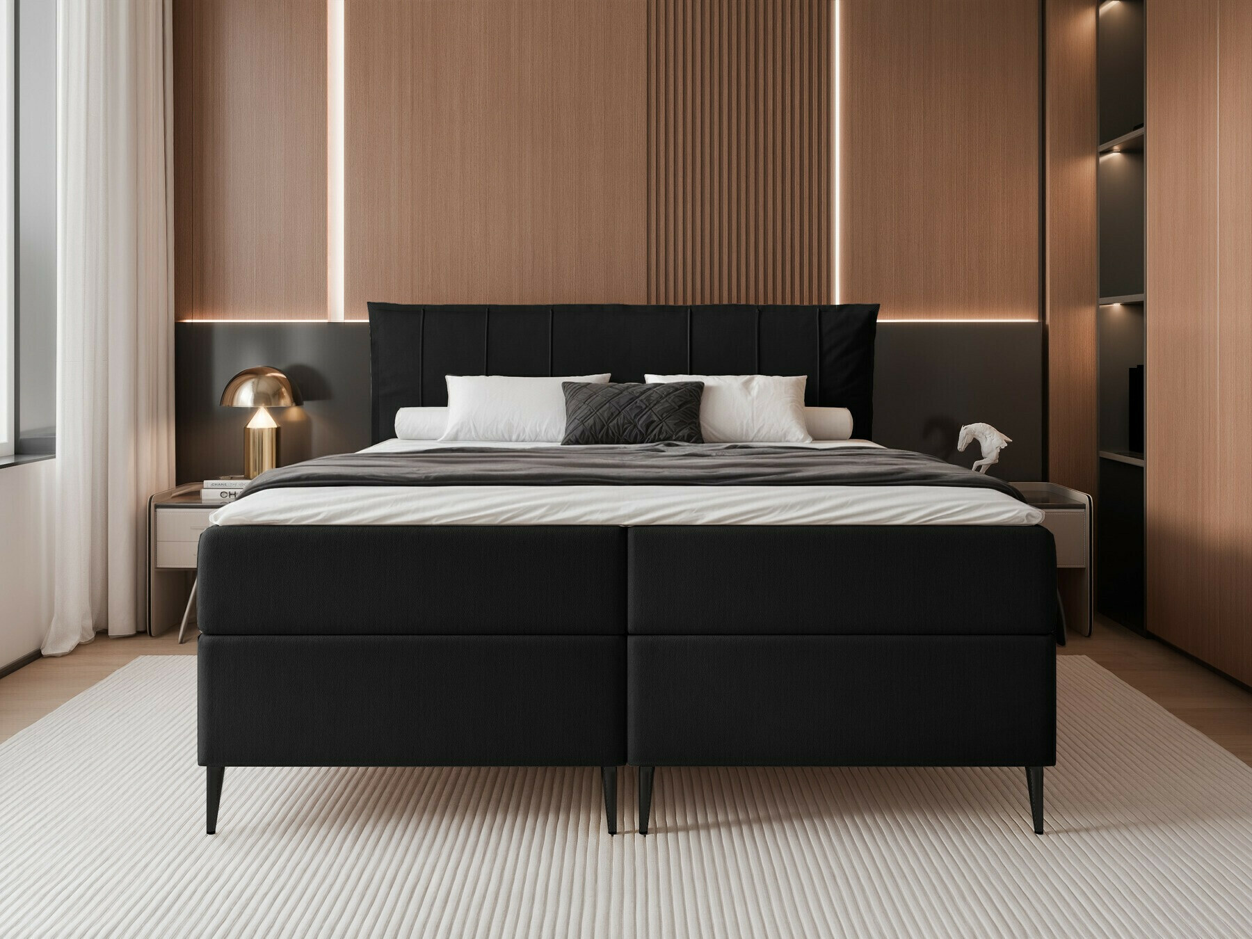 Континентальная кровать Martinez 105 (Magic Velvet 2219)