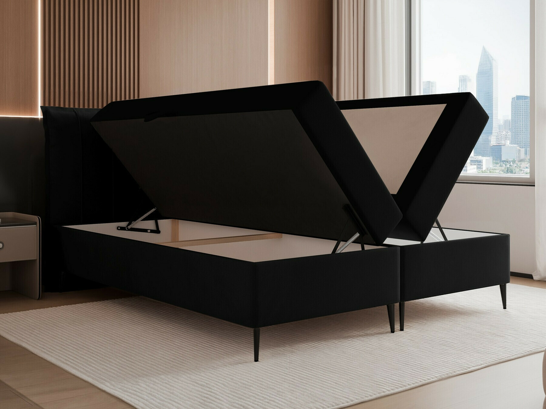 Континентальная кровать Martinez 105 (Magic Velvet 2219)