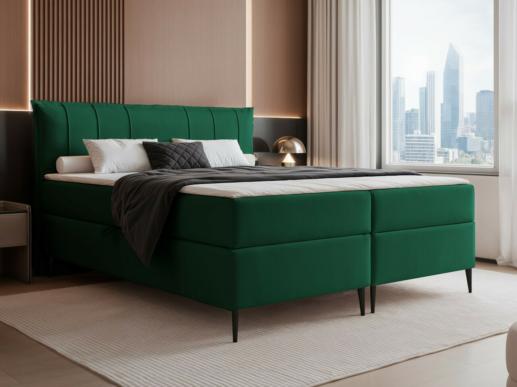 Континентальная кровать Martinez 105 (Magic Velvet 2225)