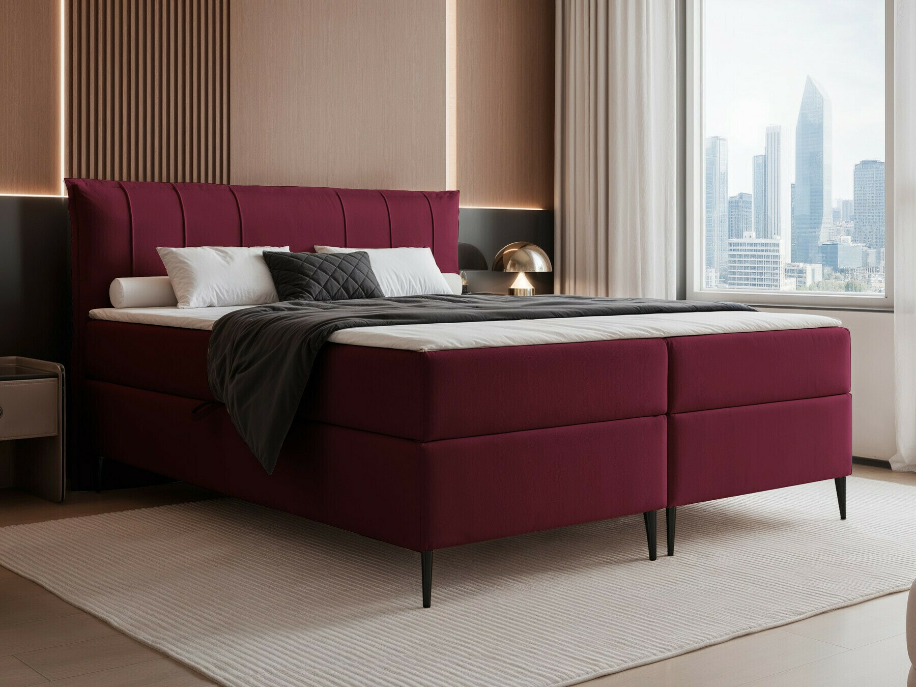 Континентальная кровать Martinez 105 (Magic Velvet 2229)