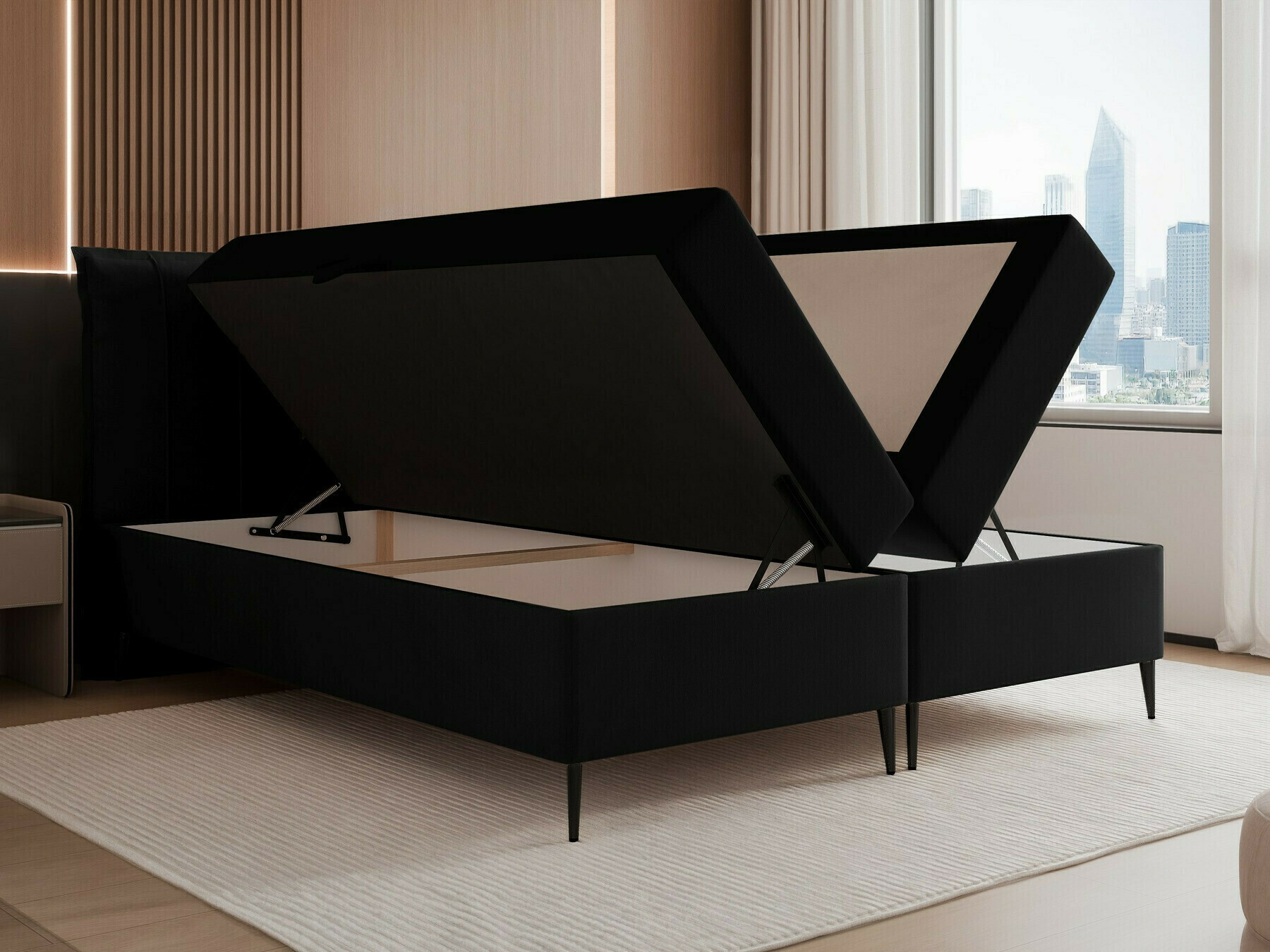 Континентальная кровать Martinez 105 (Magic Velvet 2229)