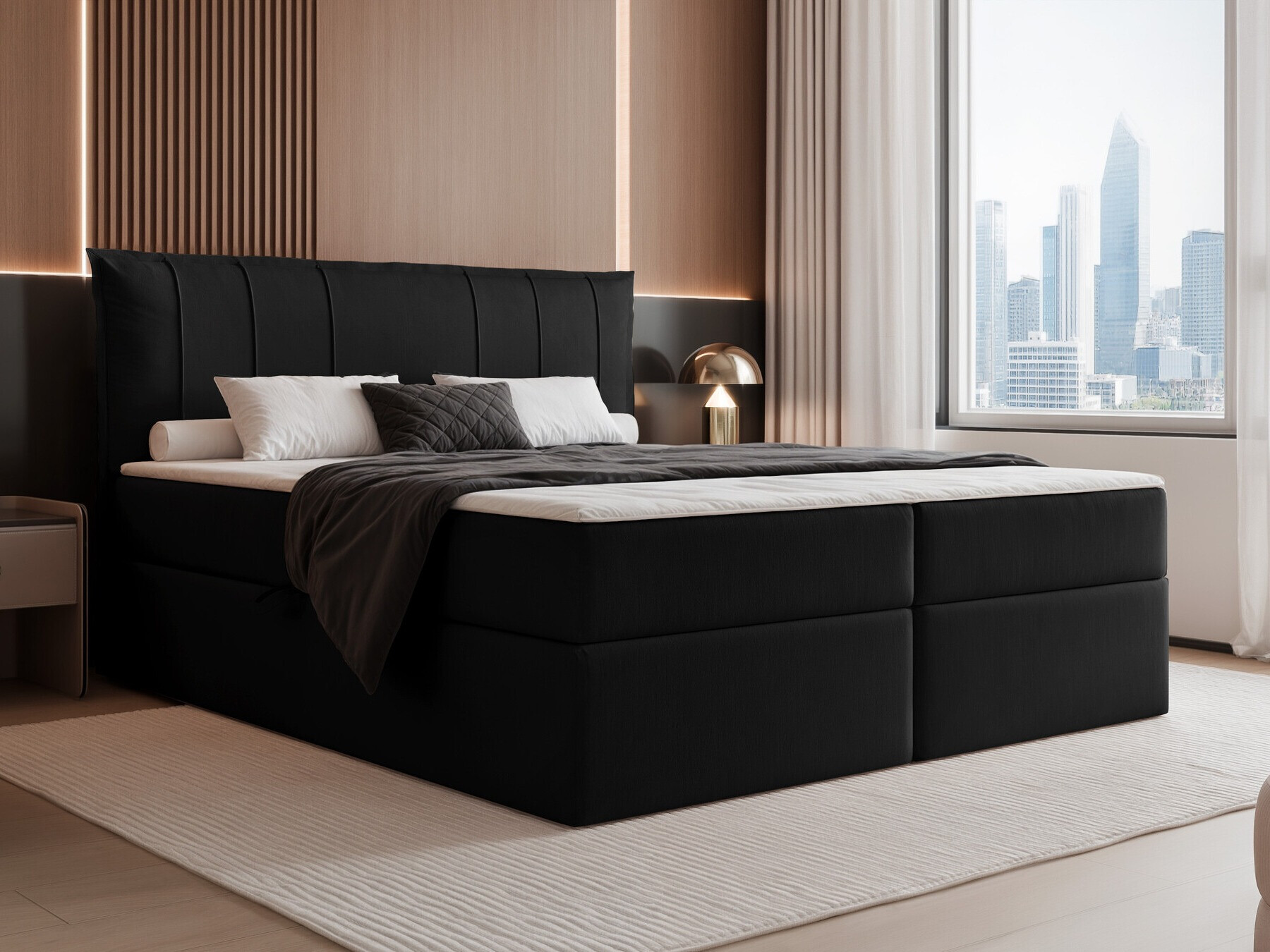 Kontinentālā gulta Martinez 107 (Magic Velvet 2219)