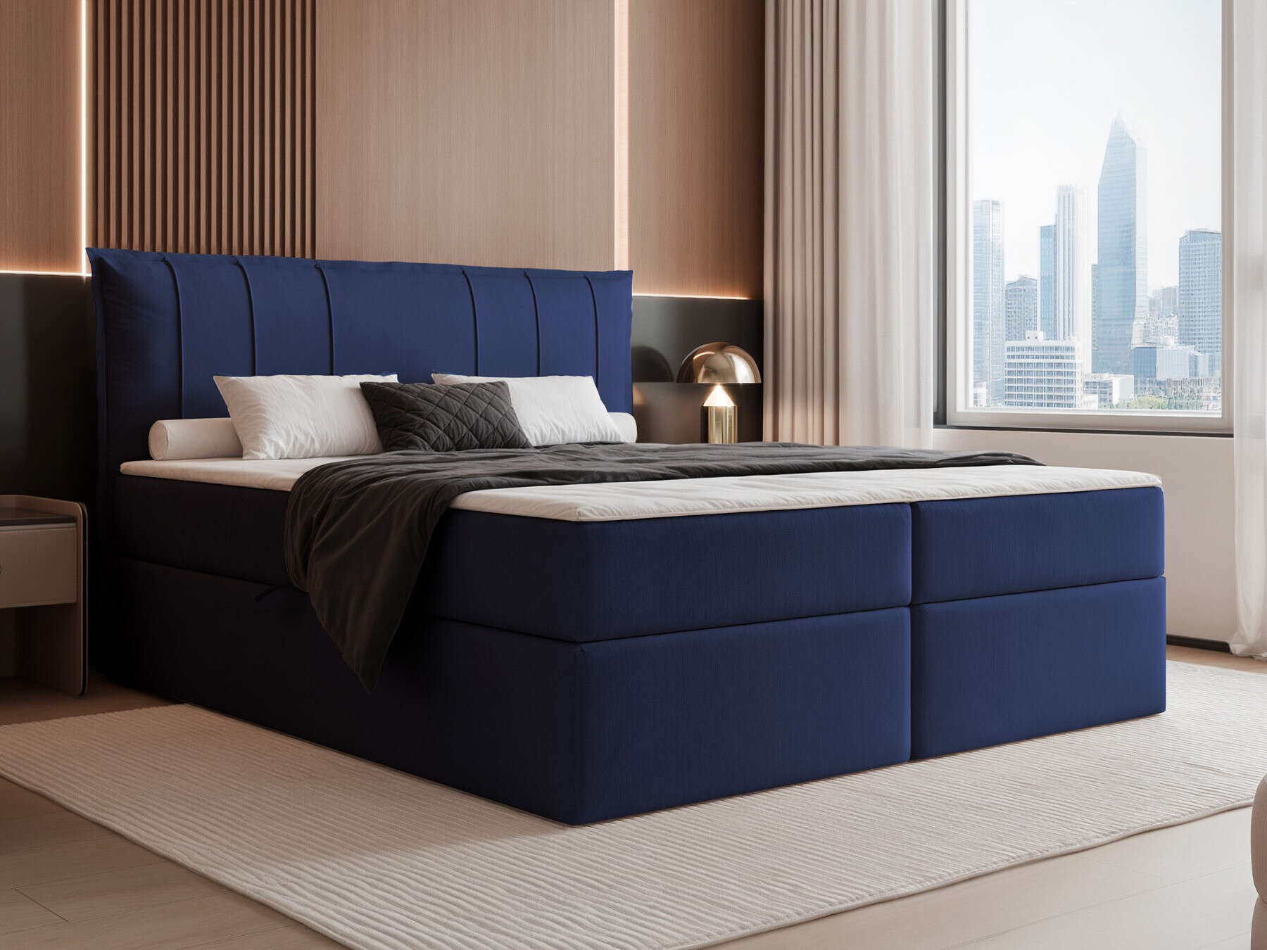 Континентальная кровать Martinez 107 (Magic Velvet 2216)