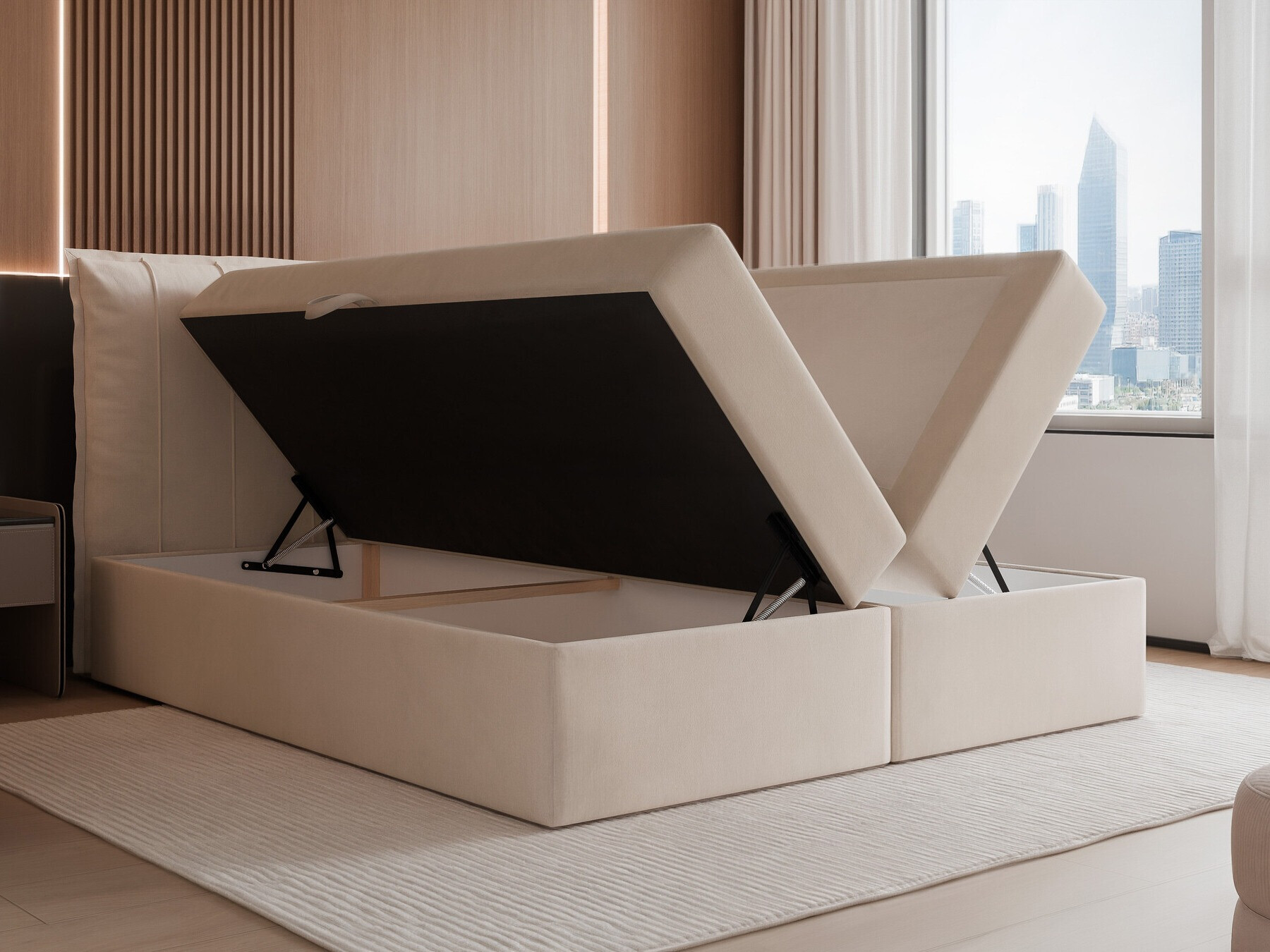 Континентальная кровать Martinez 107 (Magic Velvet 2216)