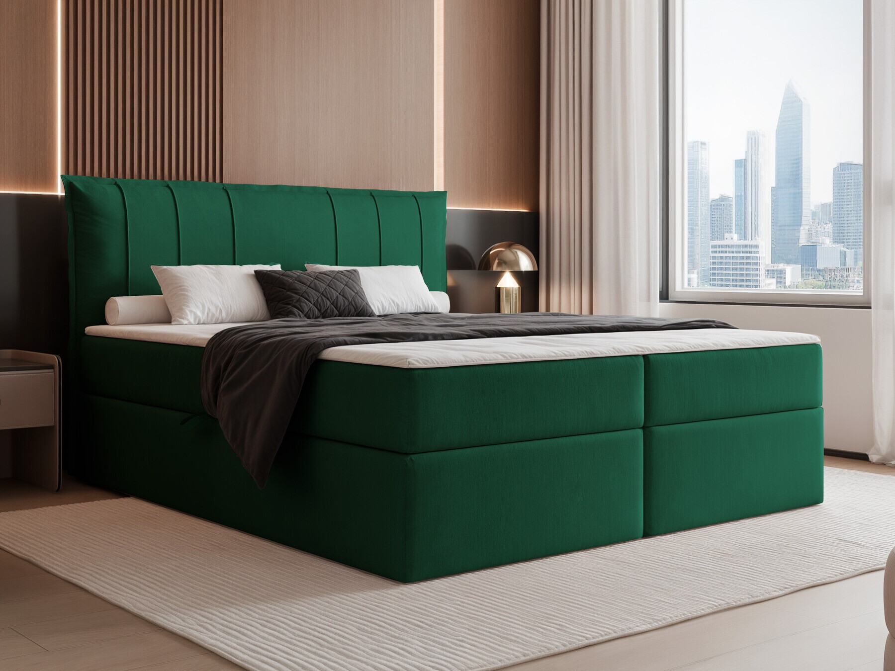 Континентальная кровать Martinez 107 (Magic Velvet 2225)