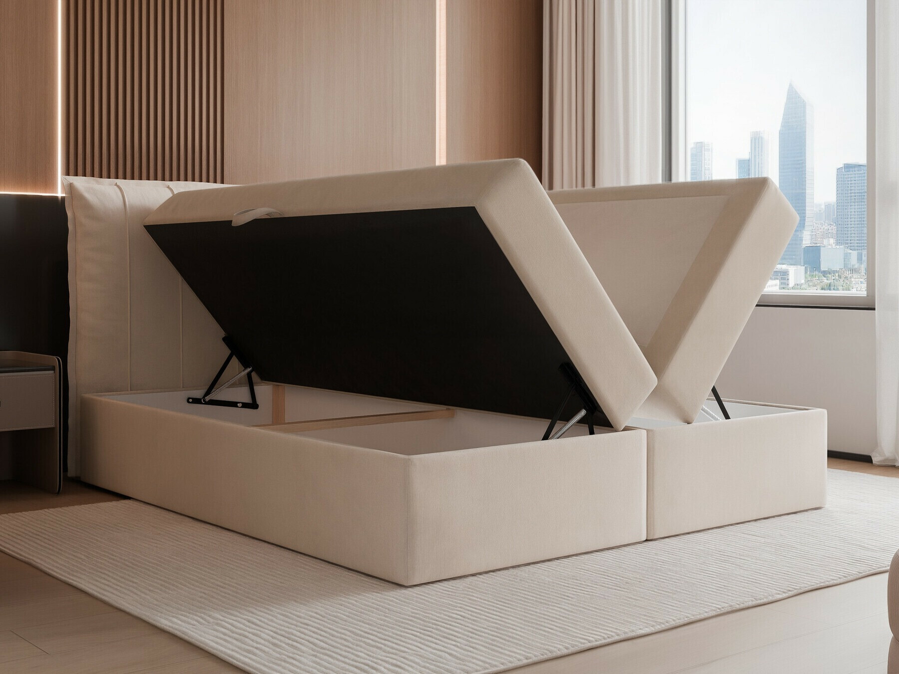 Континентальная кровать Martinez 107 (Magic Velvet 2225)