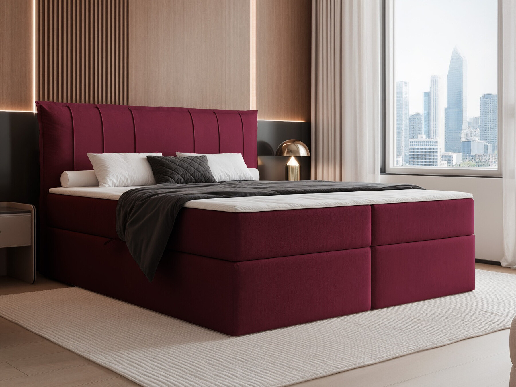 Континентальная кровать Martinez 107 (Magic Velvet 2229)