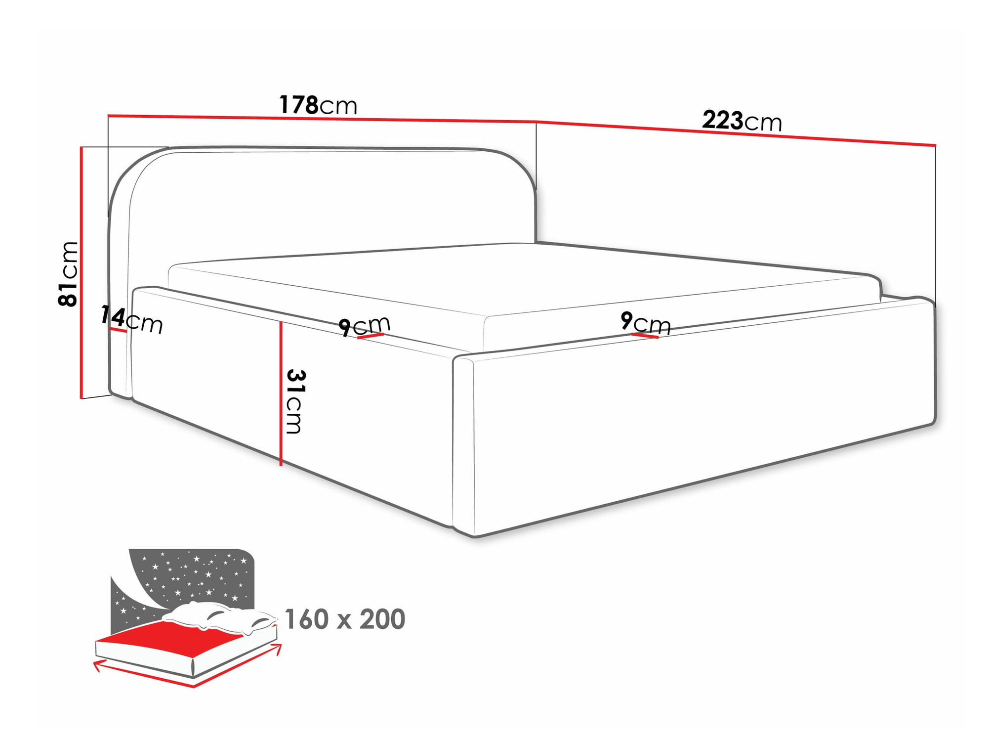 Кровать Comfivo 409 (Abriamo 4)