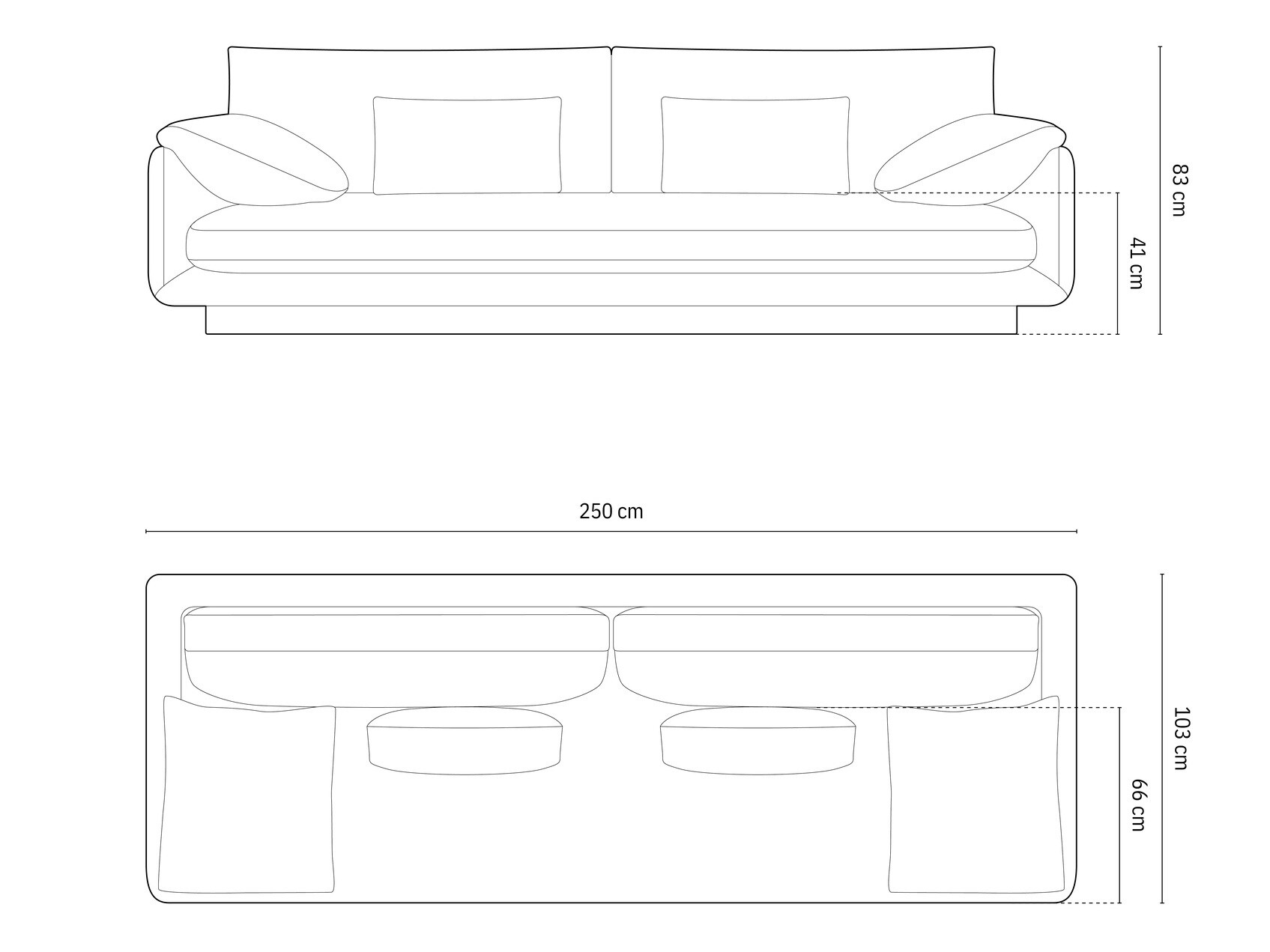 Dīvāns Vernovu 101 (Casino Ash)