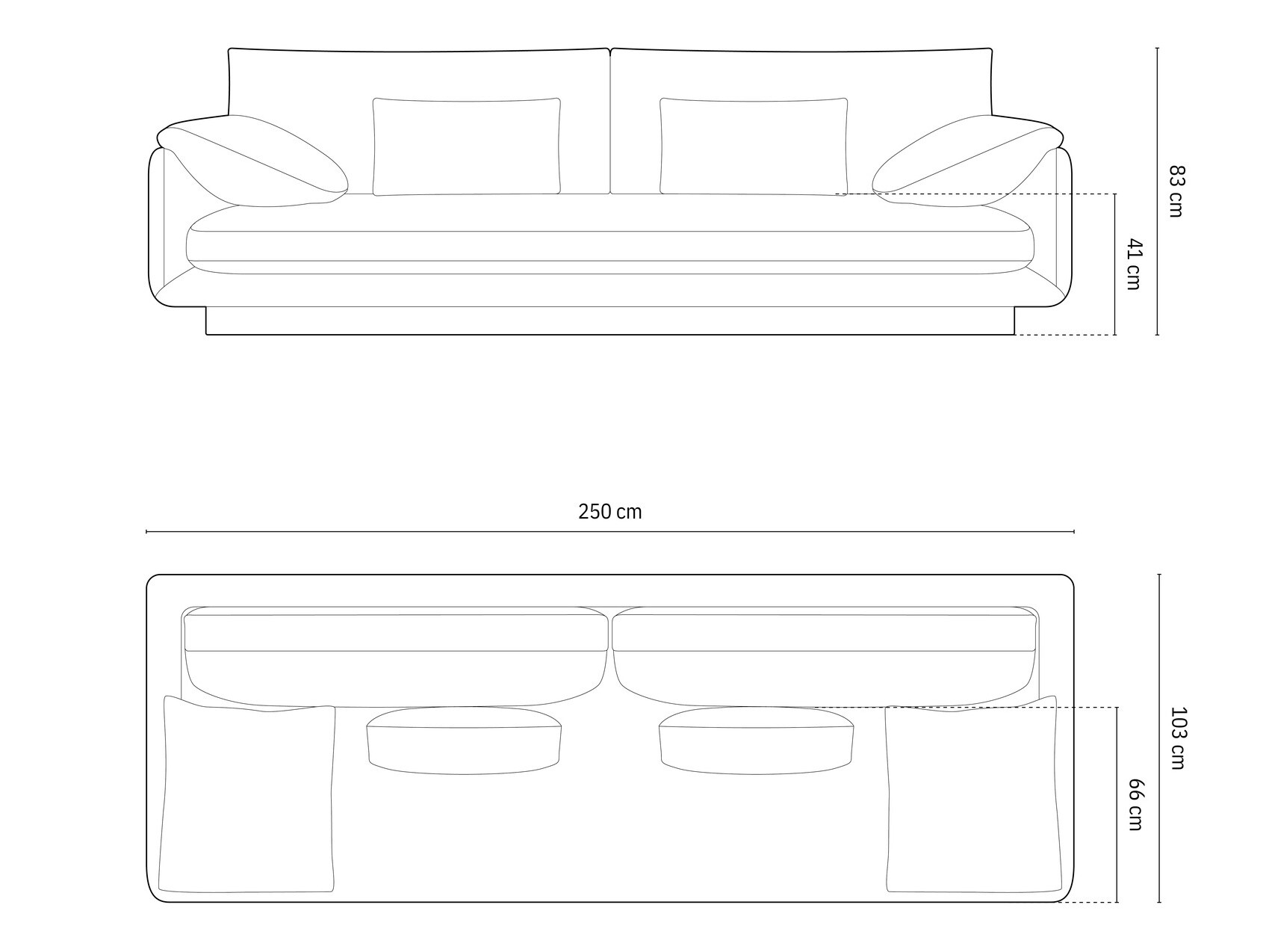 Dīvāns Vernovu 101 (Wind 75)