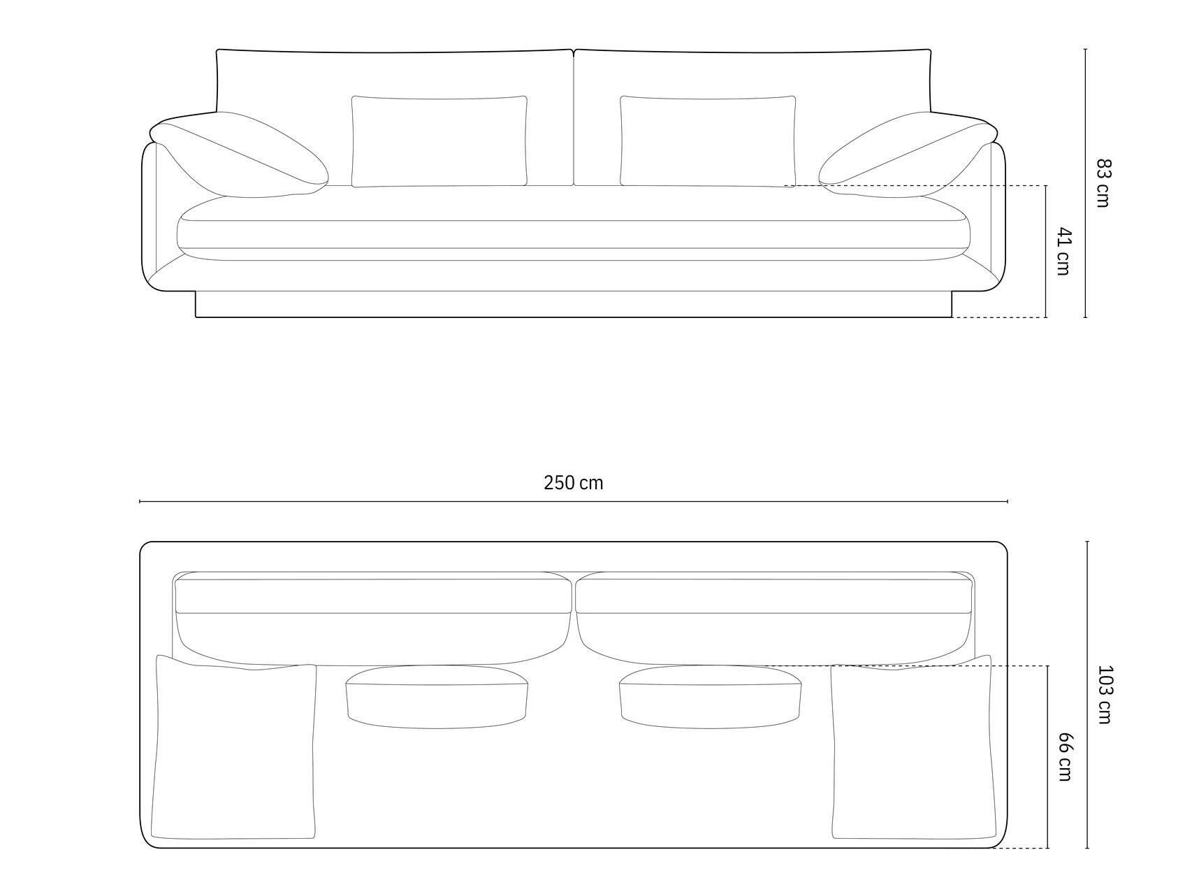 Dīvāns Vernovu 101 (Wind 84)
