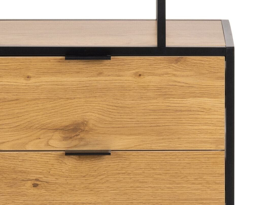 Plaukts Norsica Sevferi 182 (Melns + Savvaļas ozols)