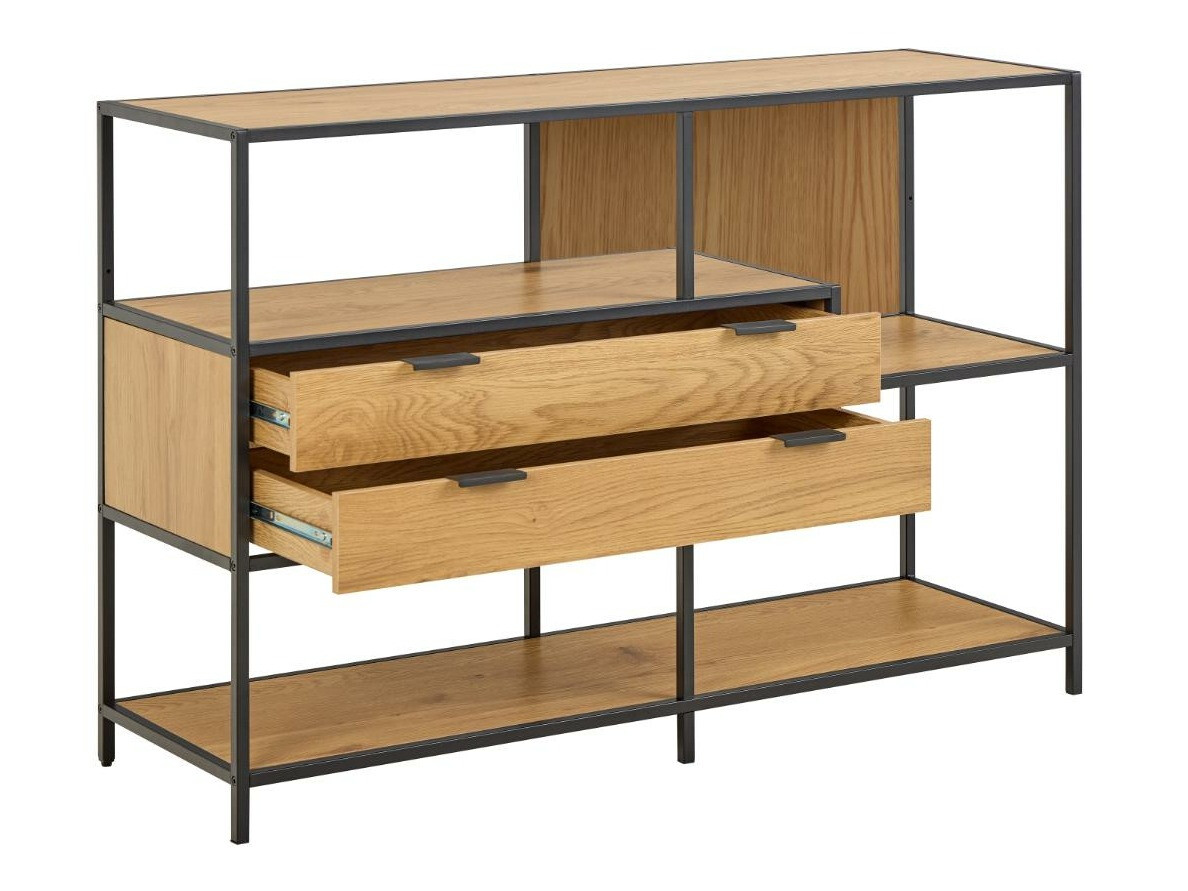 Plaukts Norsica Sevferi 183 (Melns + Savvaļas ozols)