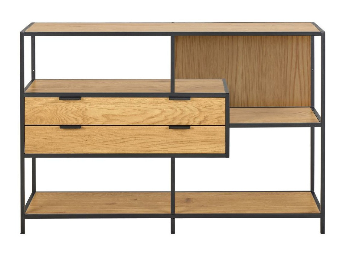 Plaukts Norsica Sevferi 183 (Melns + Savvaļas ozols)